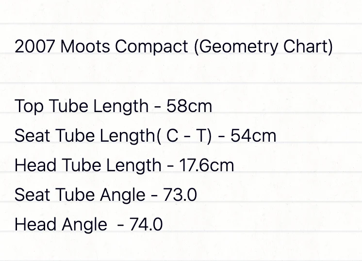 2007 Moots Compact  Road Bike - 59cm - Image 16