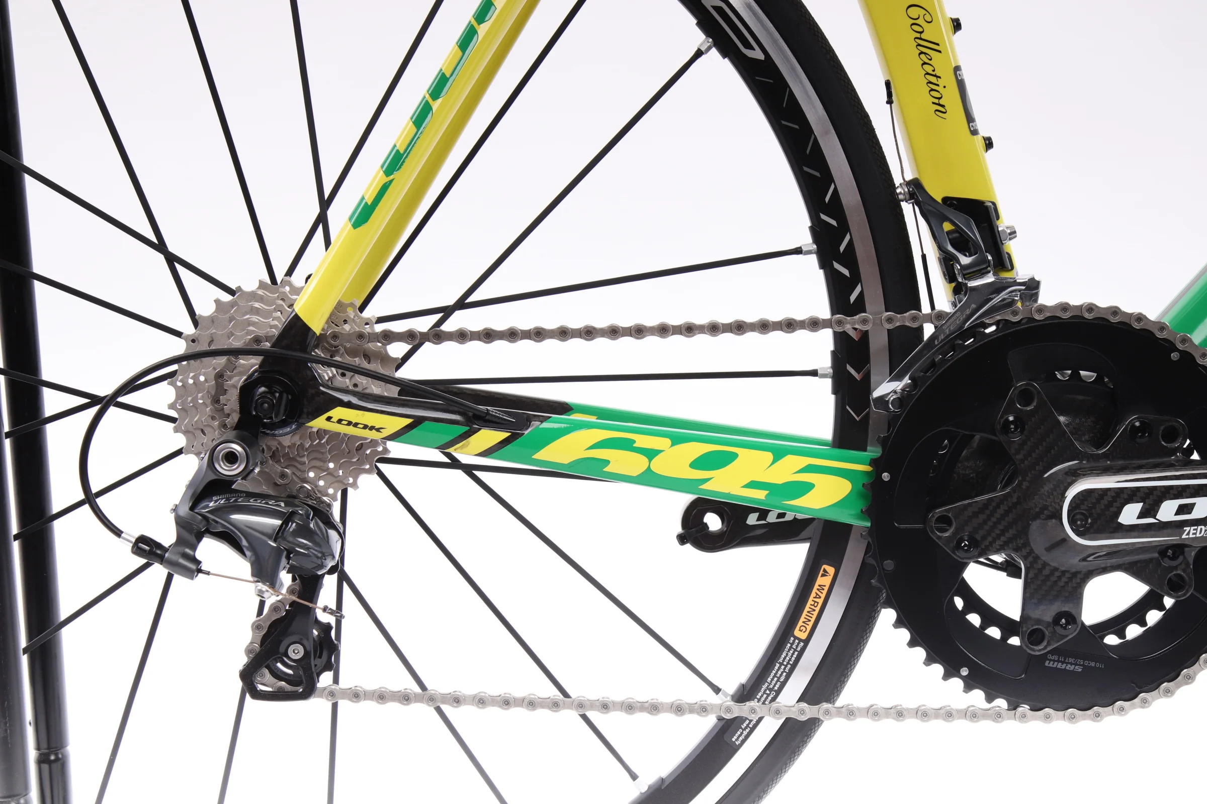 2013 Look 695 Flag Edition Brazil Premium Collection  Road Bike - Large - Image 8