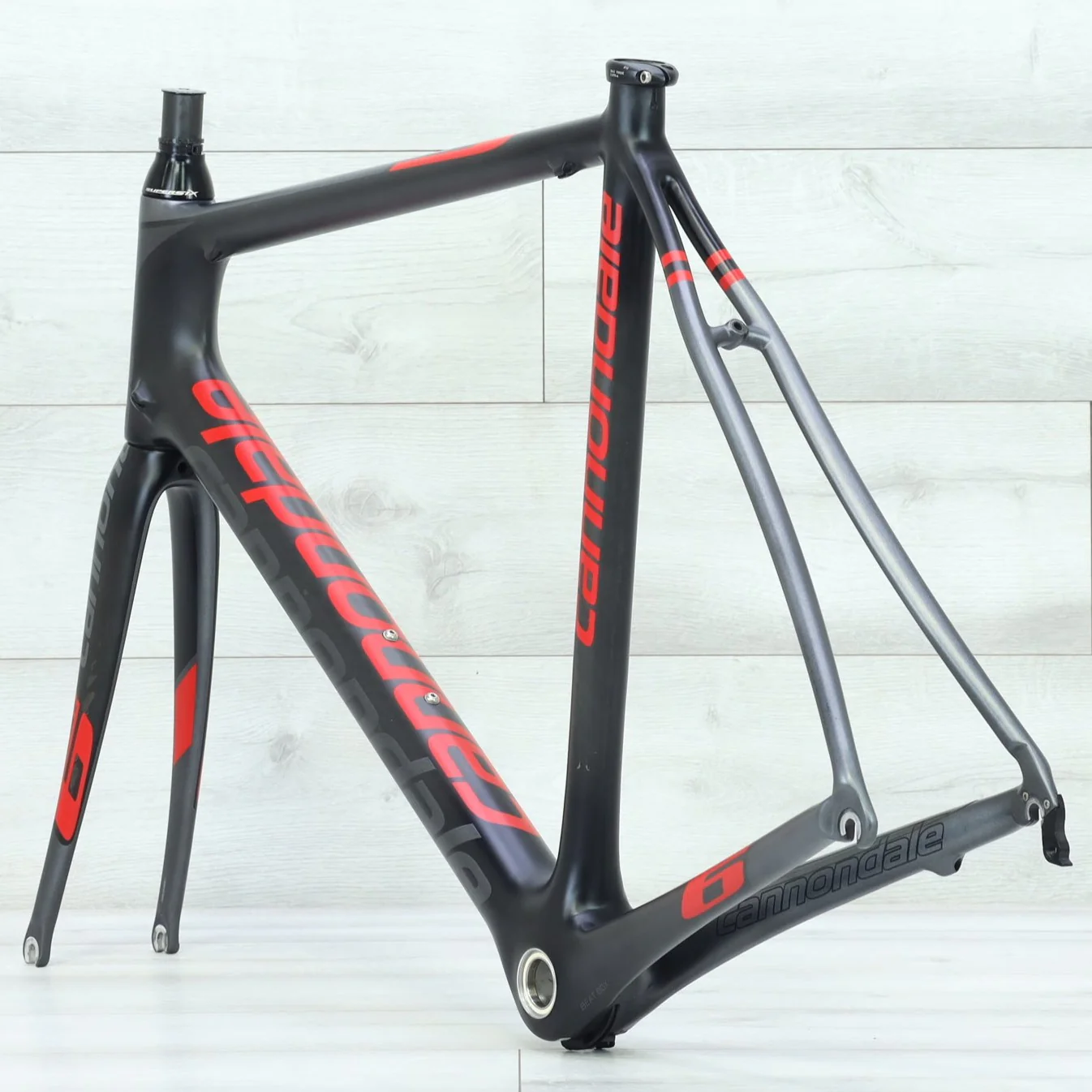 2013 Cannondale SuperSix Evo Red Road Bike Frameset - 58cm - Image 6