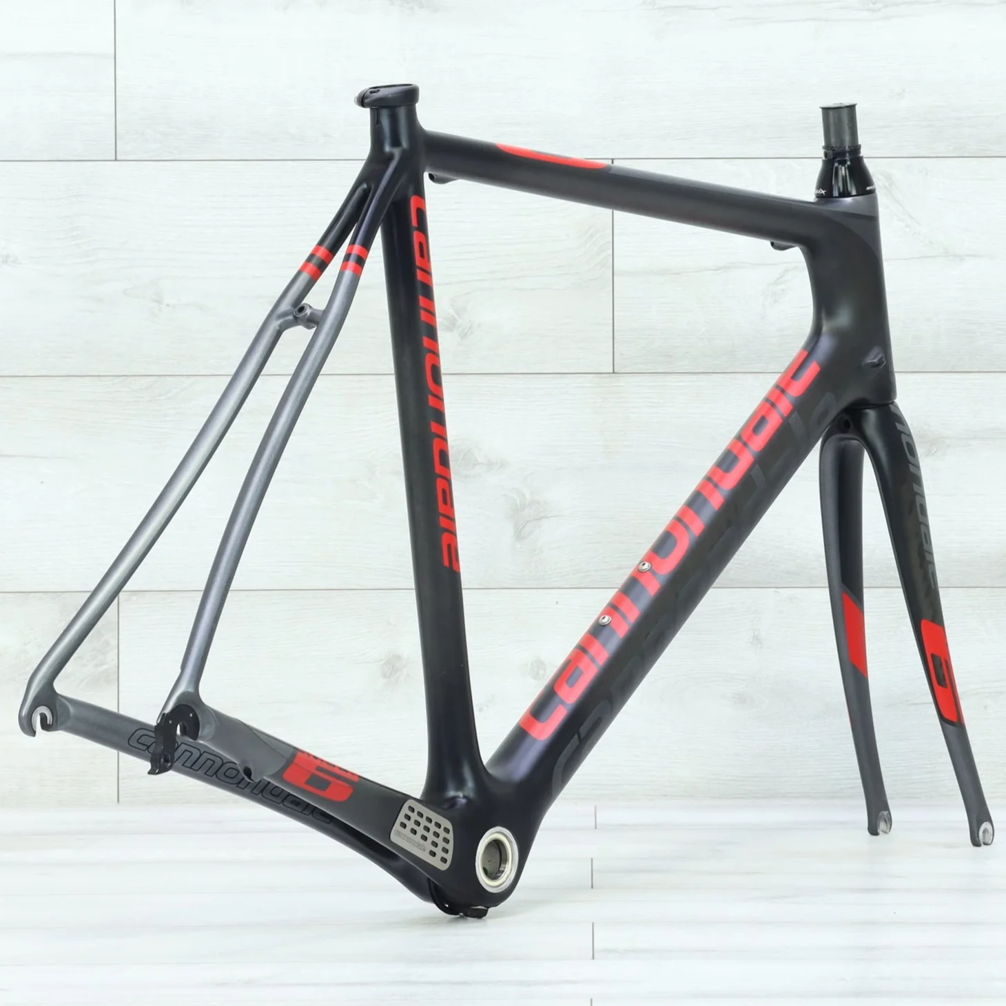 2013 Cannondale SuperSix Evo Red Road Bike Frameset - 58cm - Image 8