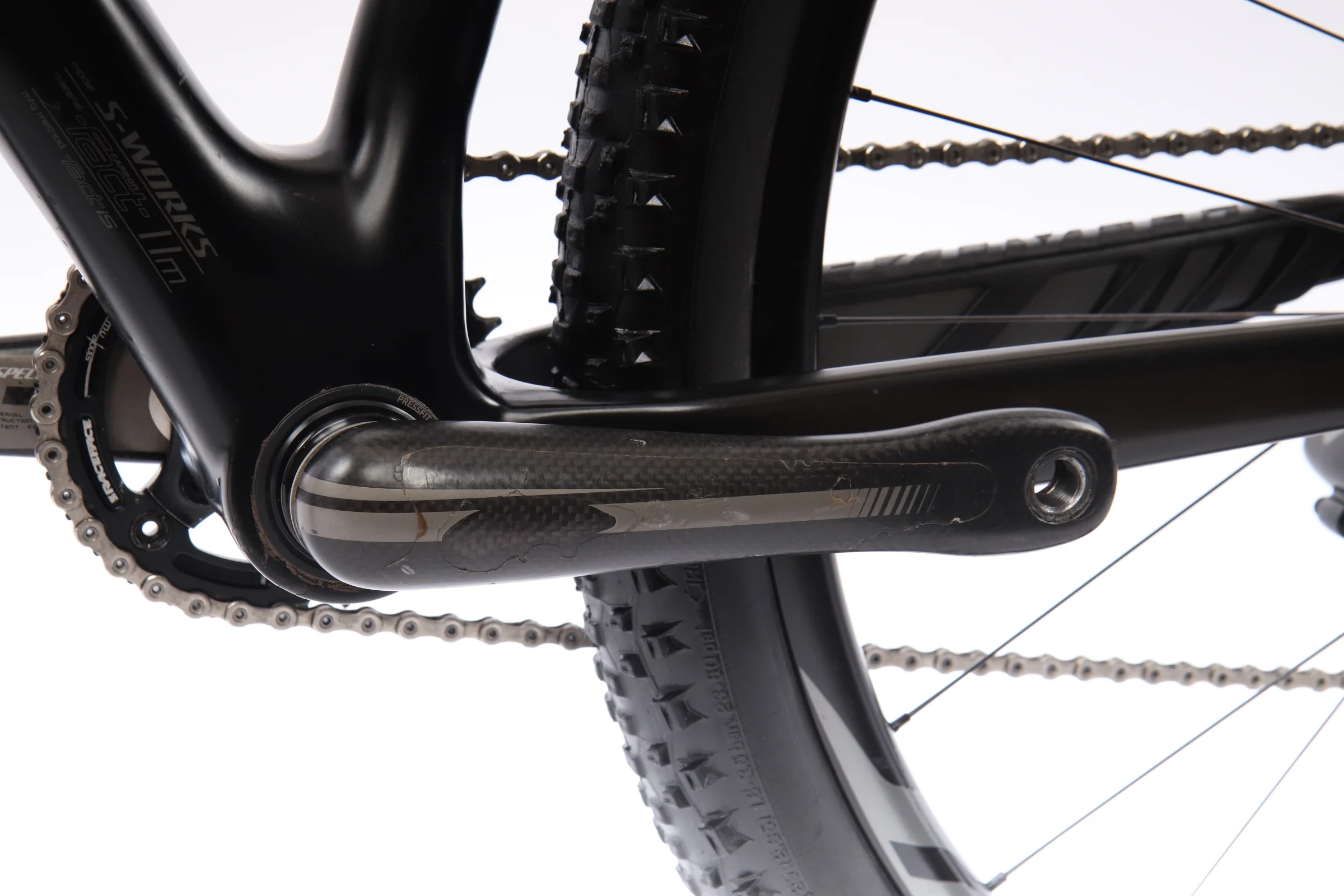 2013 Specialized S-Works Stumpjumper Carbon 29  Mountain Bike - Medium - Image 5