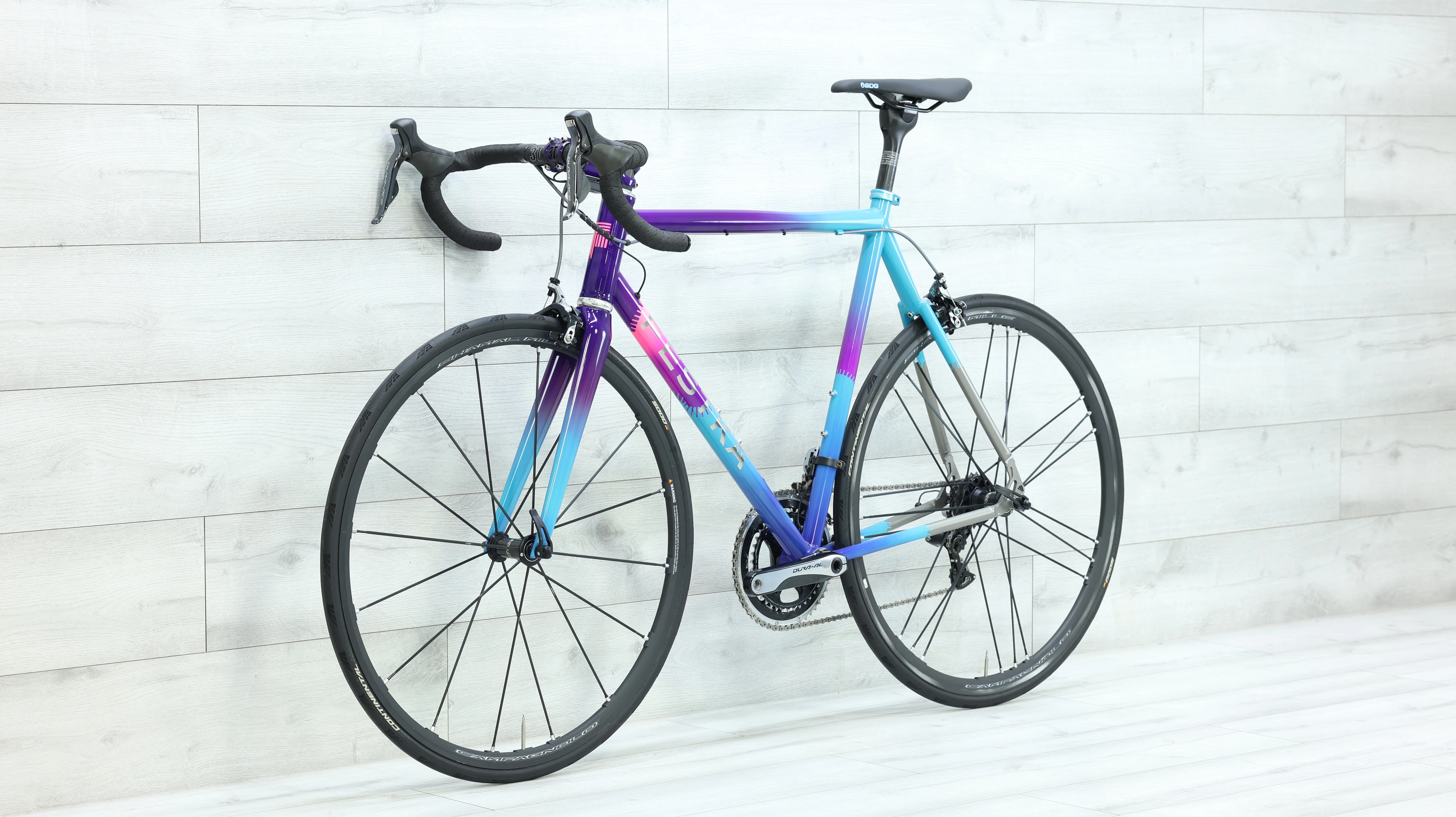 2015 Festka Asphalt Dura-Ace Di2 Titanium Road Bike - 55cm - Image 4