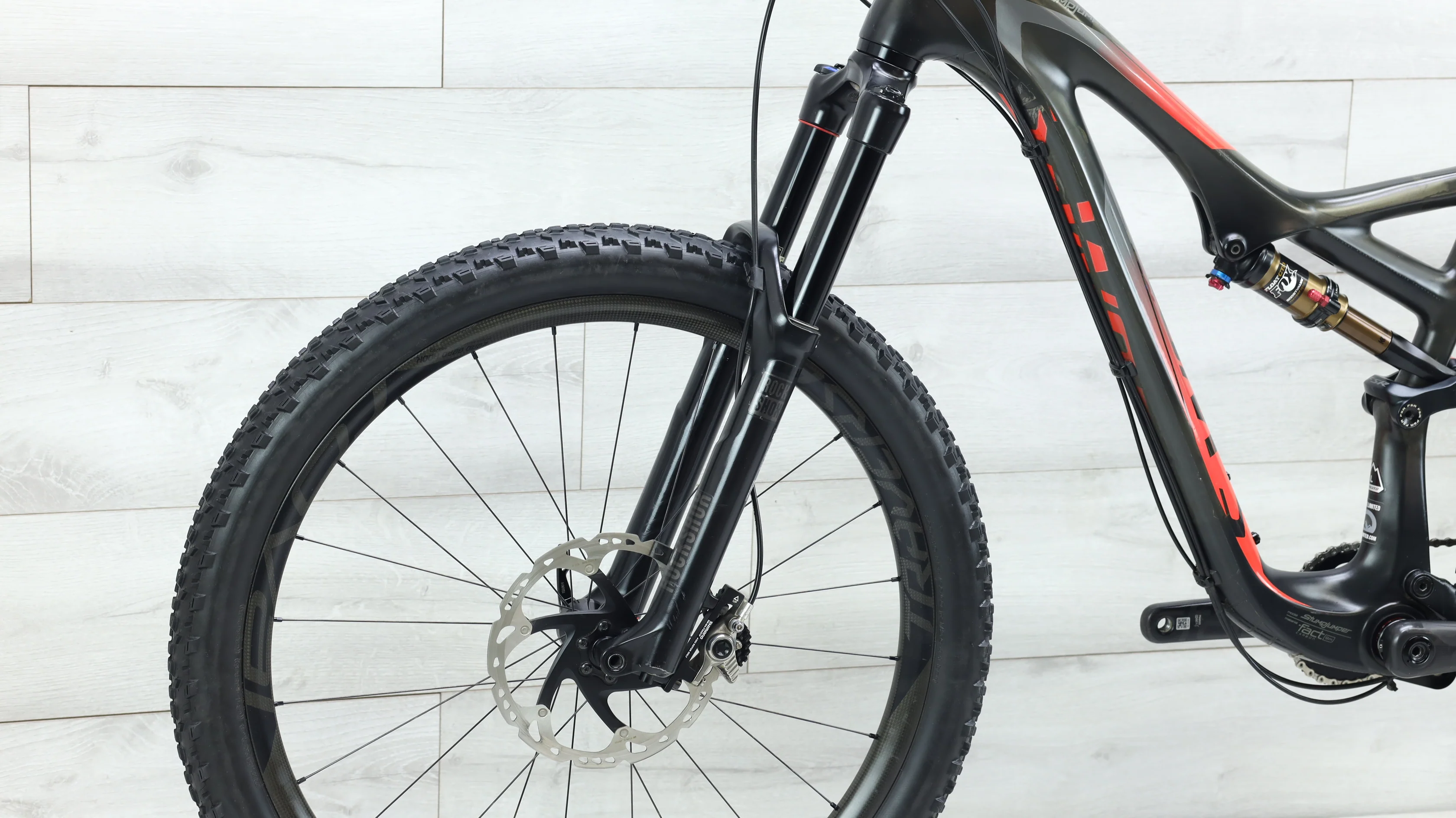 2015 SPECIALIZED S-WORKS STUMPJUMPER FSR CARBON EVO 650B  Mountain Bike - Large - Image 8