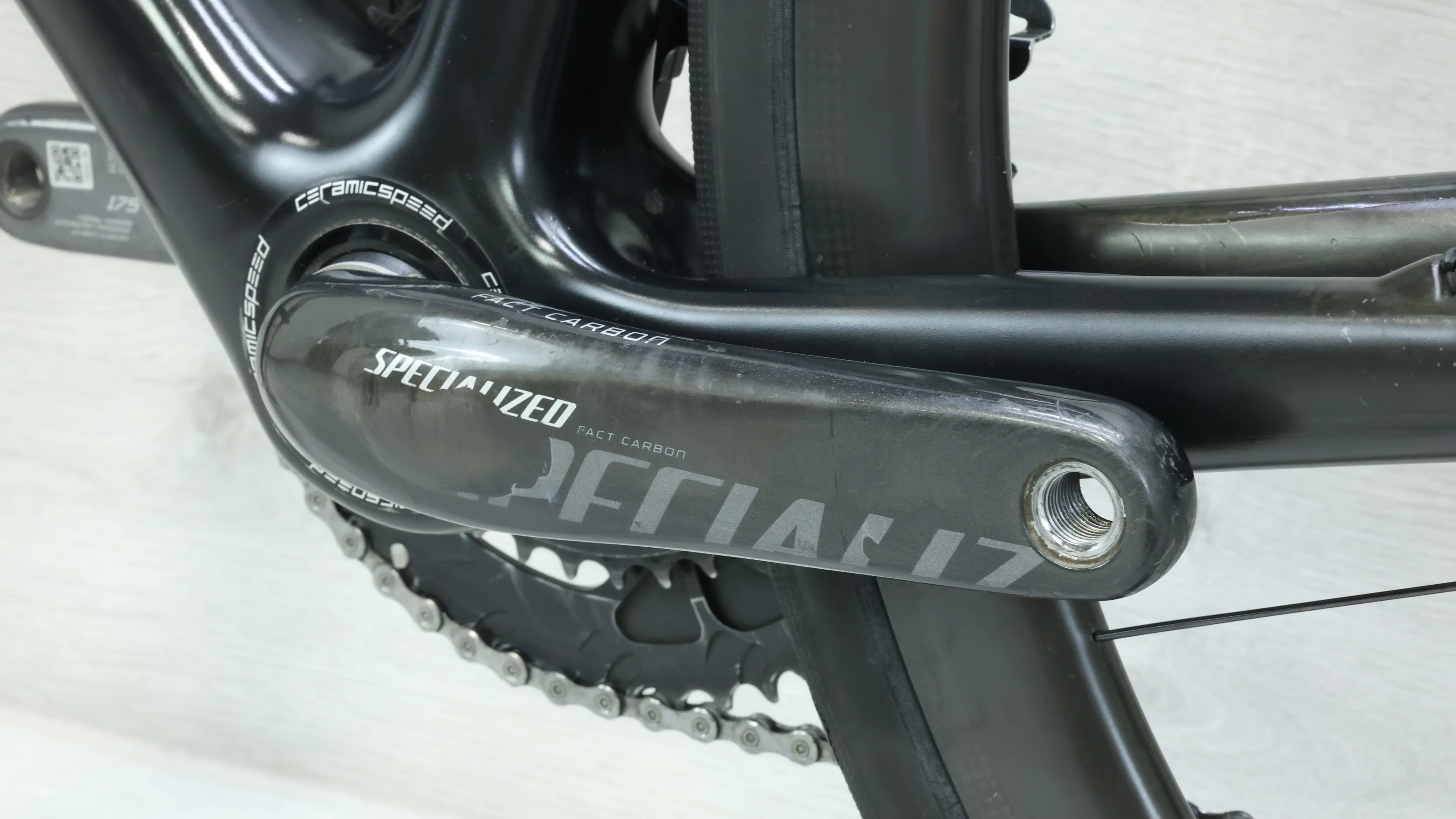 2015 Specialized S-Works Tarmac Di2 Disc Road Bike - 56cm - Image 7