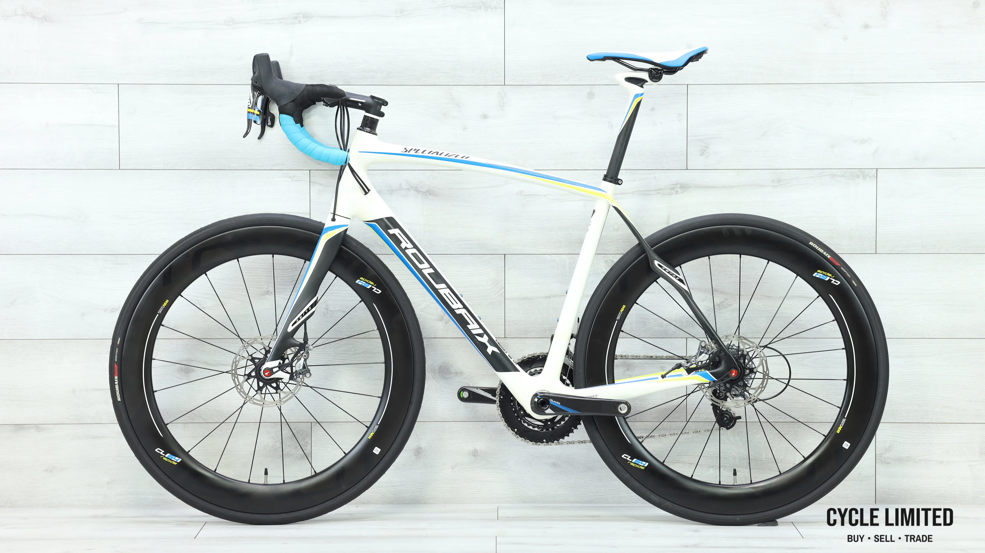 2016 Specialized Edition Roubaix SL4 Disc Power Road Bike - 56cm - Image 2