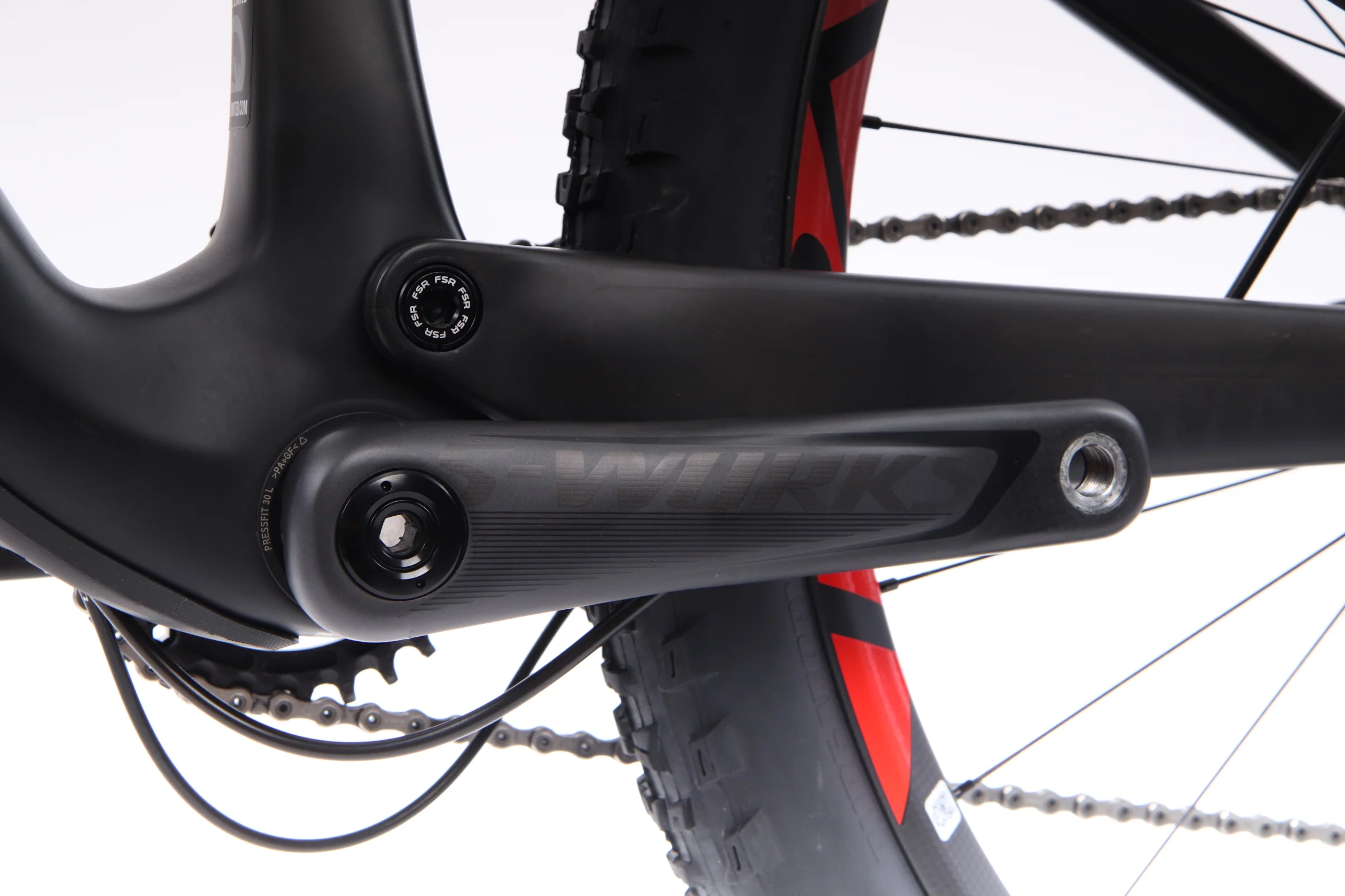 2016 Specialized S-Works Stumpjumper FSR 29  Mountain Bike - Medium - Image 5