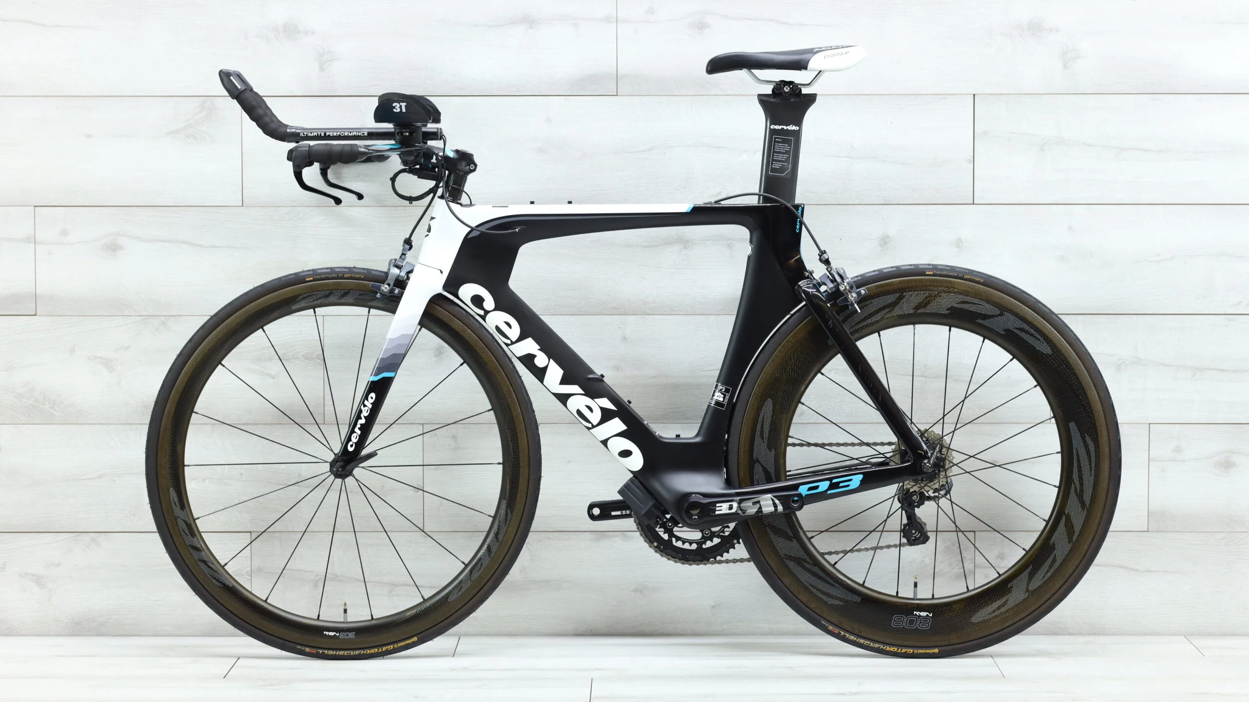 2017 Cervelo P3 Ultegra Di2 Triathlon Bike - 54cm - Image 2
