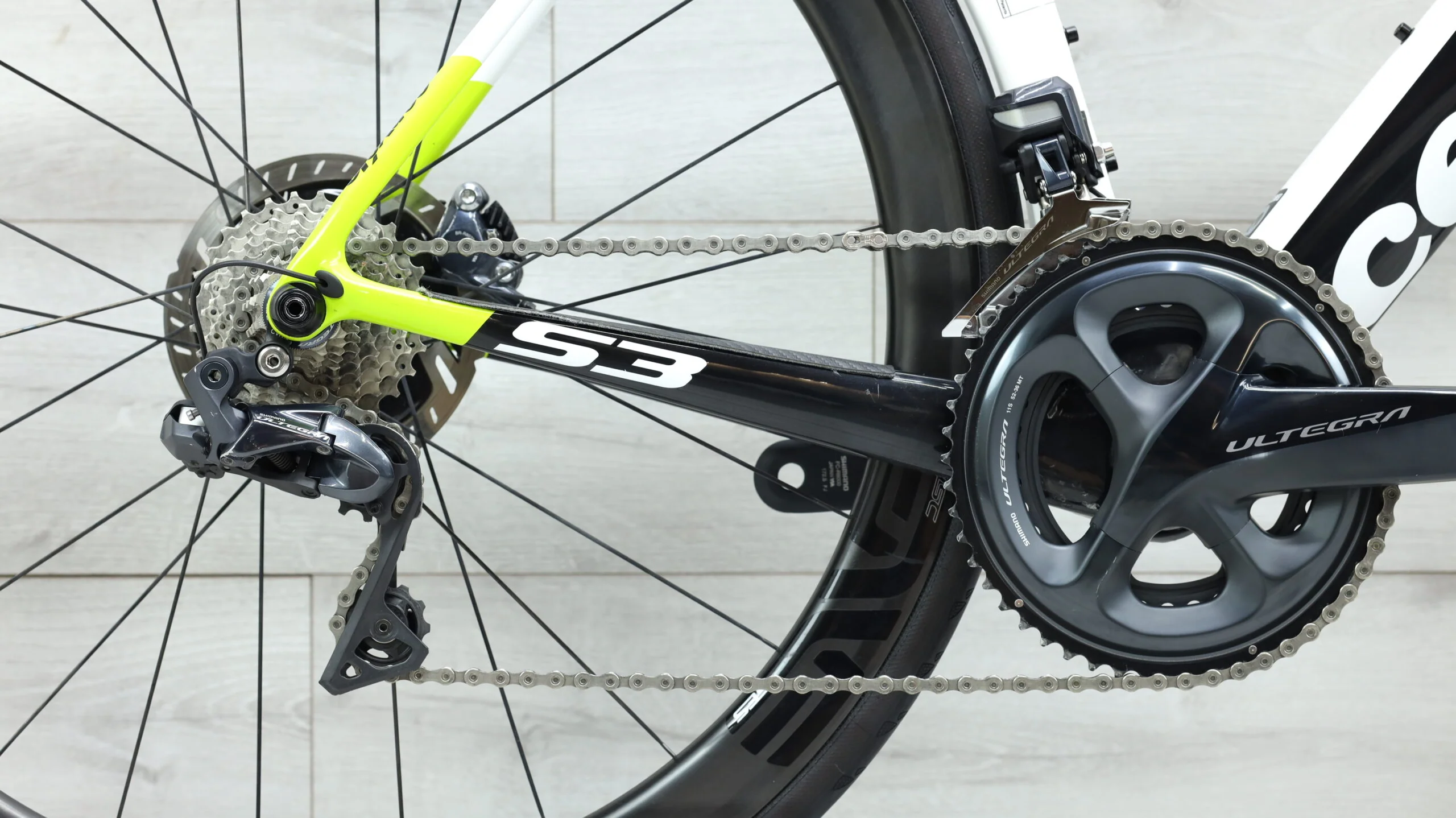 2018 Cervelo S3 Ultegra Di2 Disc  Road Bike - 54cm - Image 4