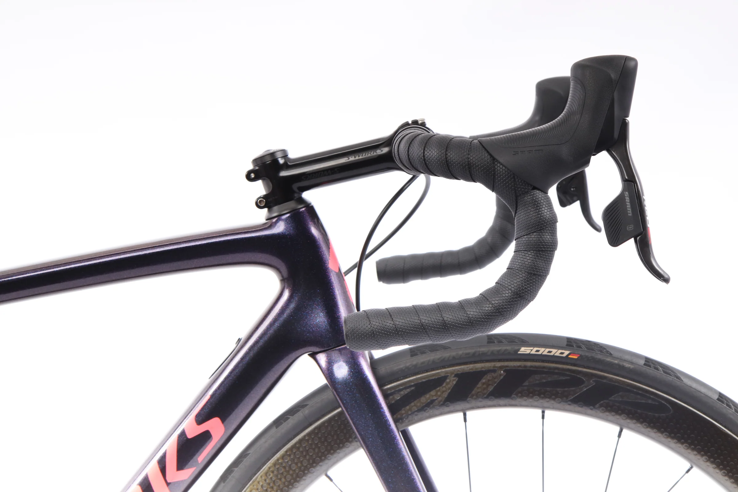 2019 Specialized S-Works Tarmac Disc Road Bike - 52cm - Image 7