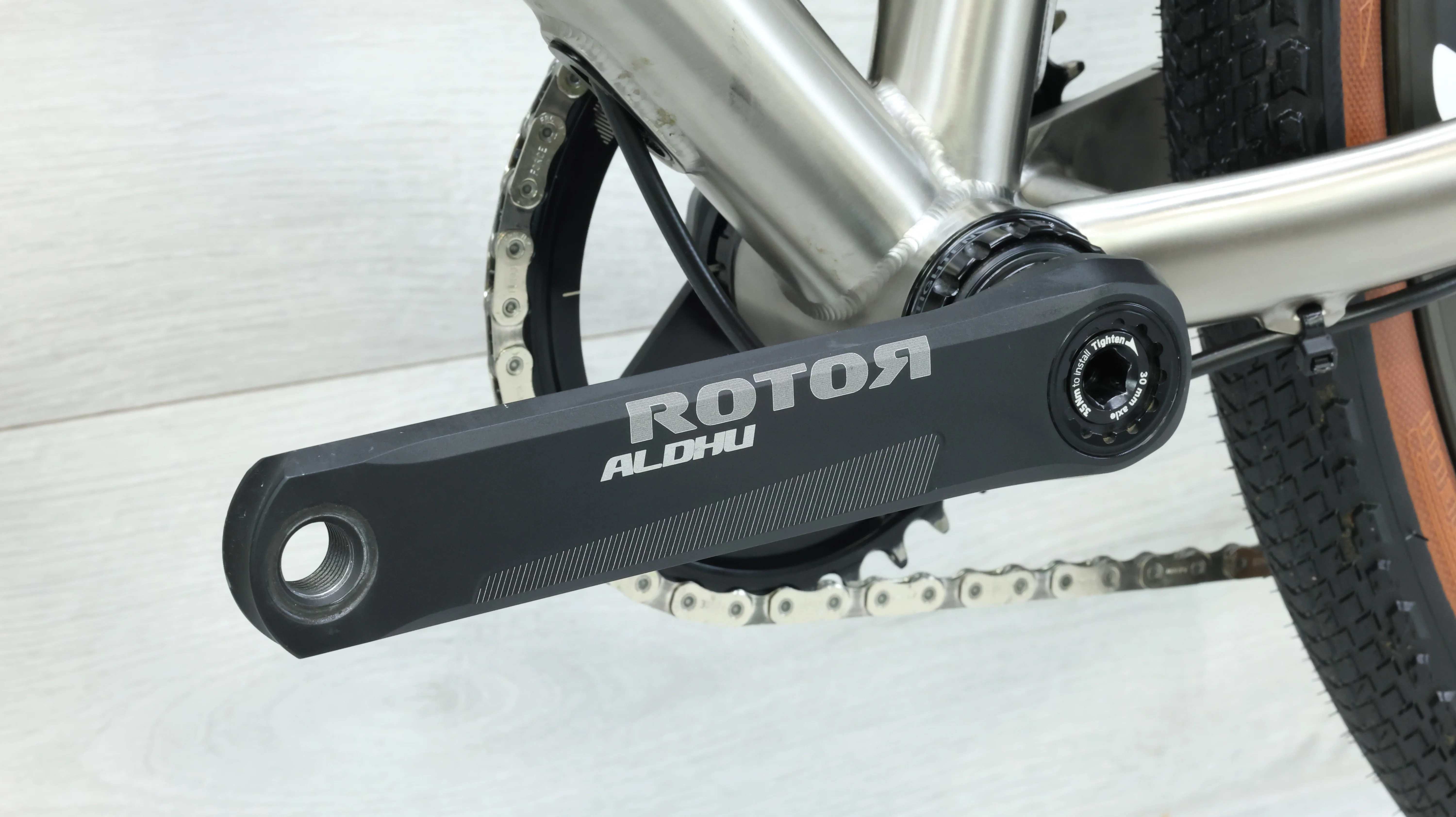 2023 DirtLab Grinder Force AXS Titanium Gravel Bike - 53cm - Image 7