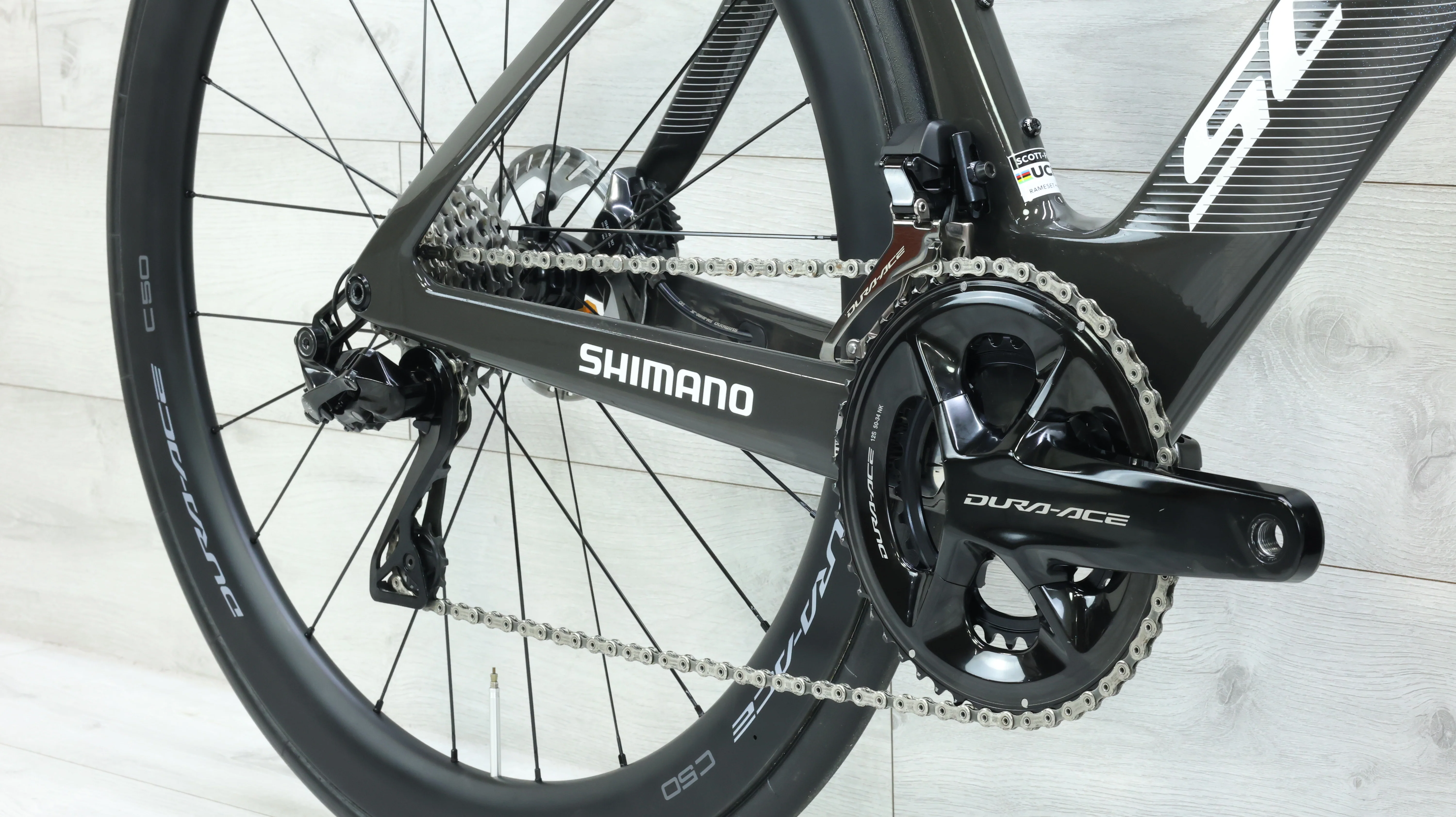 2023 Scott Foil Team DSM - Firmenich Road Bike - Small - Image 6