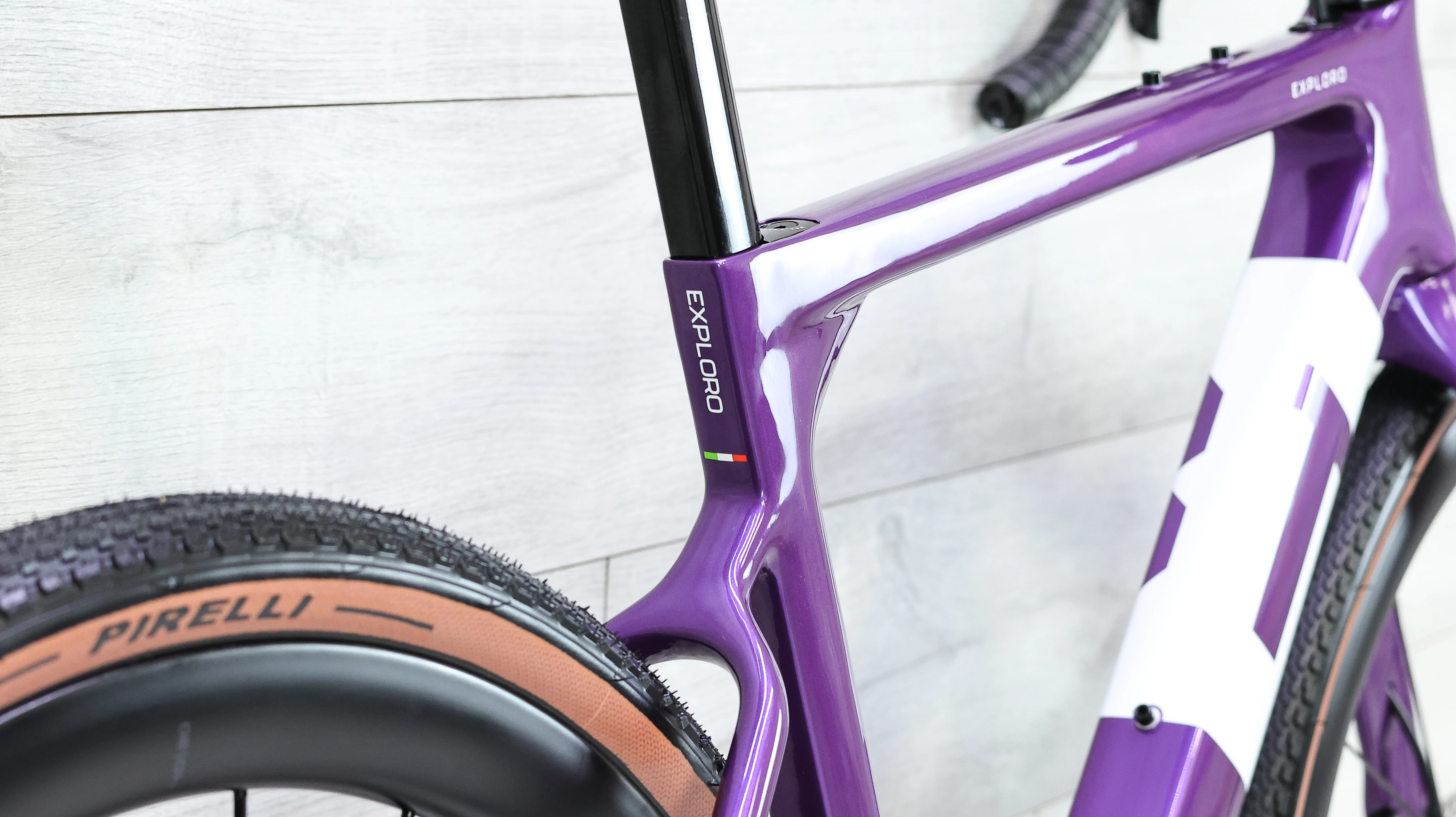 3T Exploro Primo GRX Di2 Grape Gravel Bike - 2026, Medium - Image 15