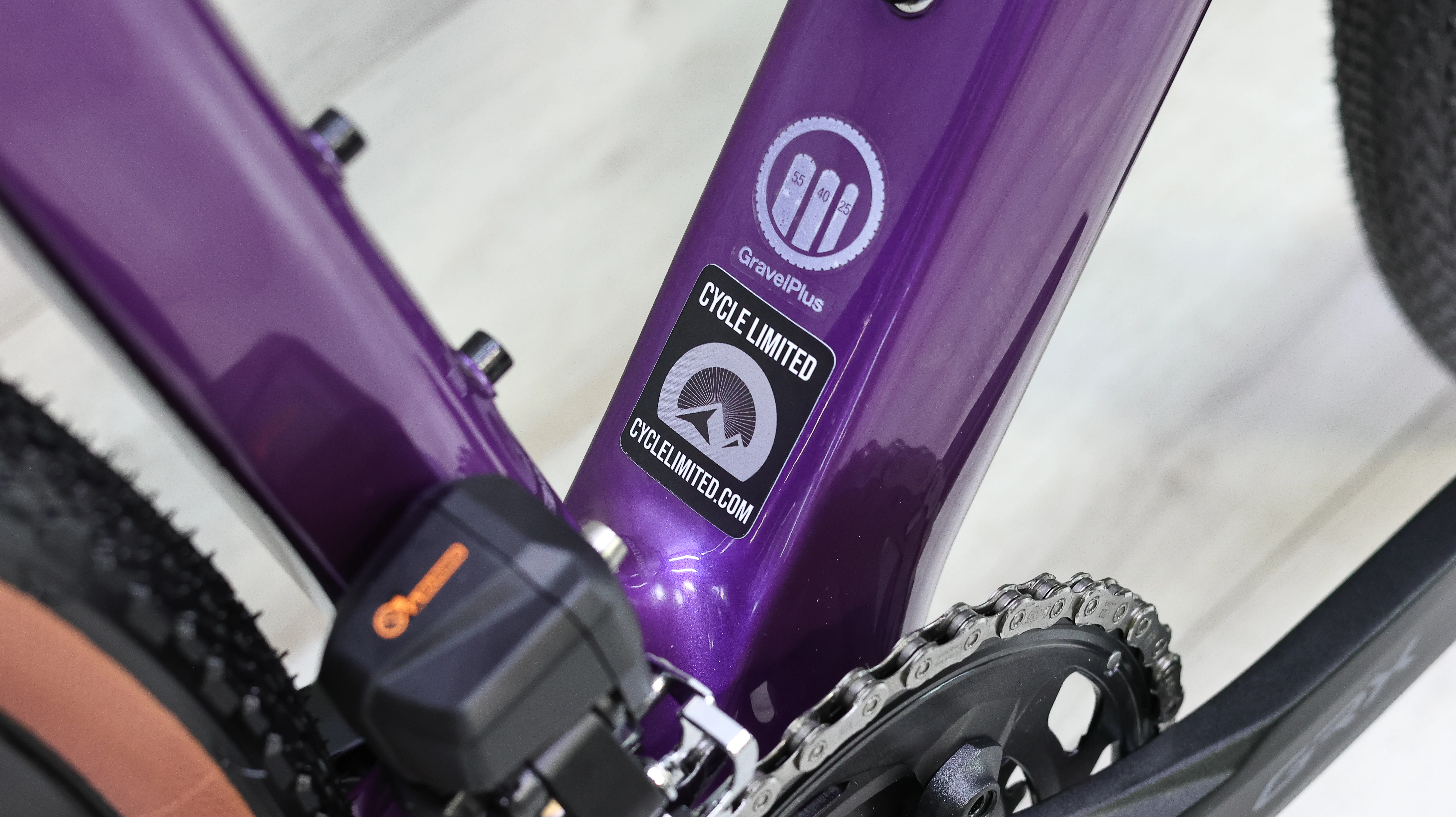 3T Exploro Primo GRX Di2 Grape Gravel Bike - 2026, Medium - Image 3