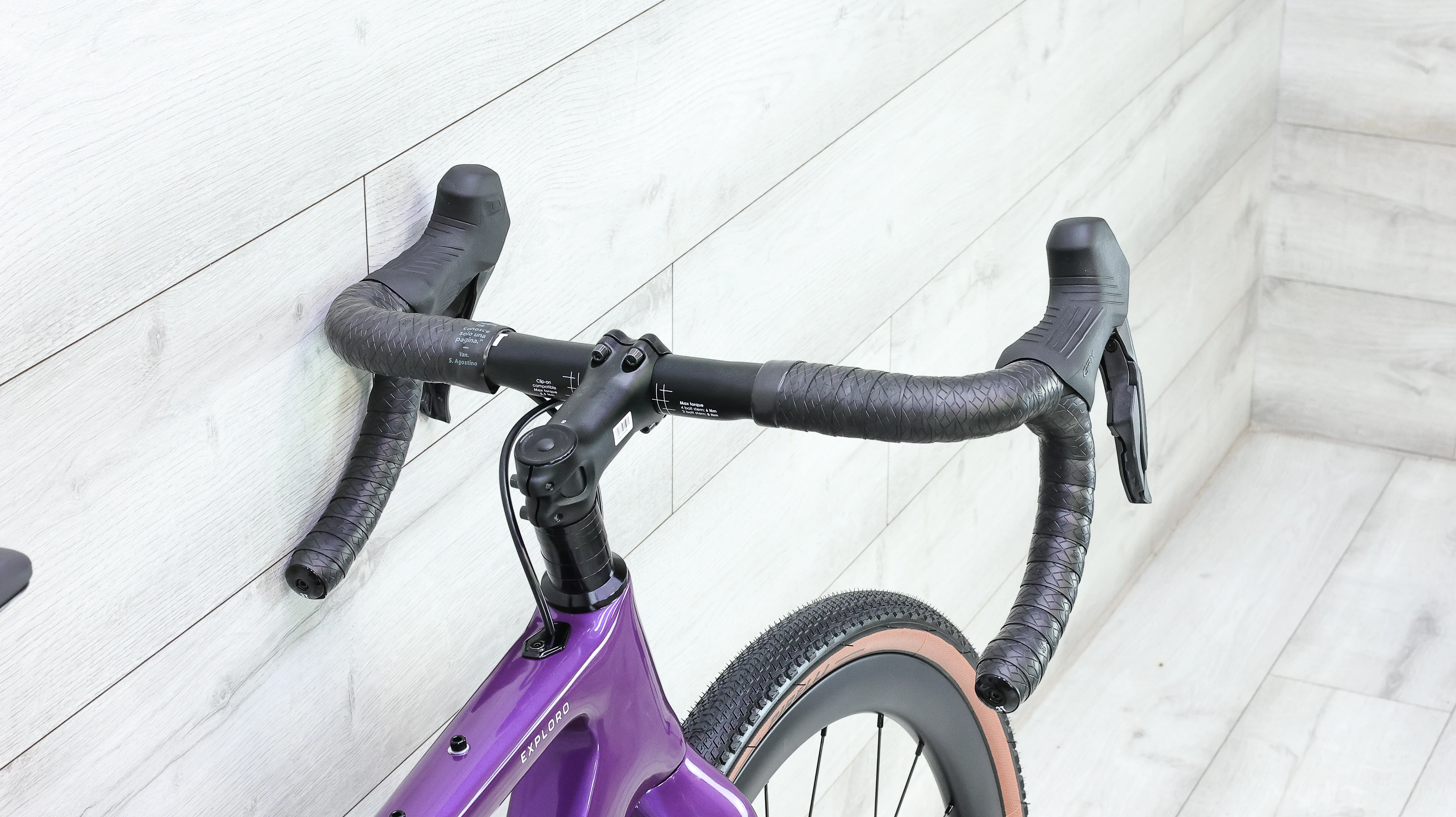 3T Exploro Primo GRX Di2 Grape Gravel Bike - 2026, Medium - Image 8