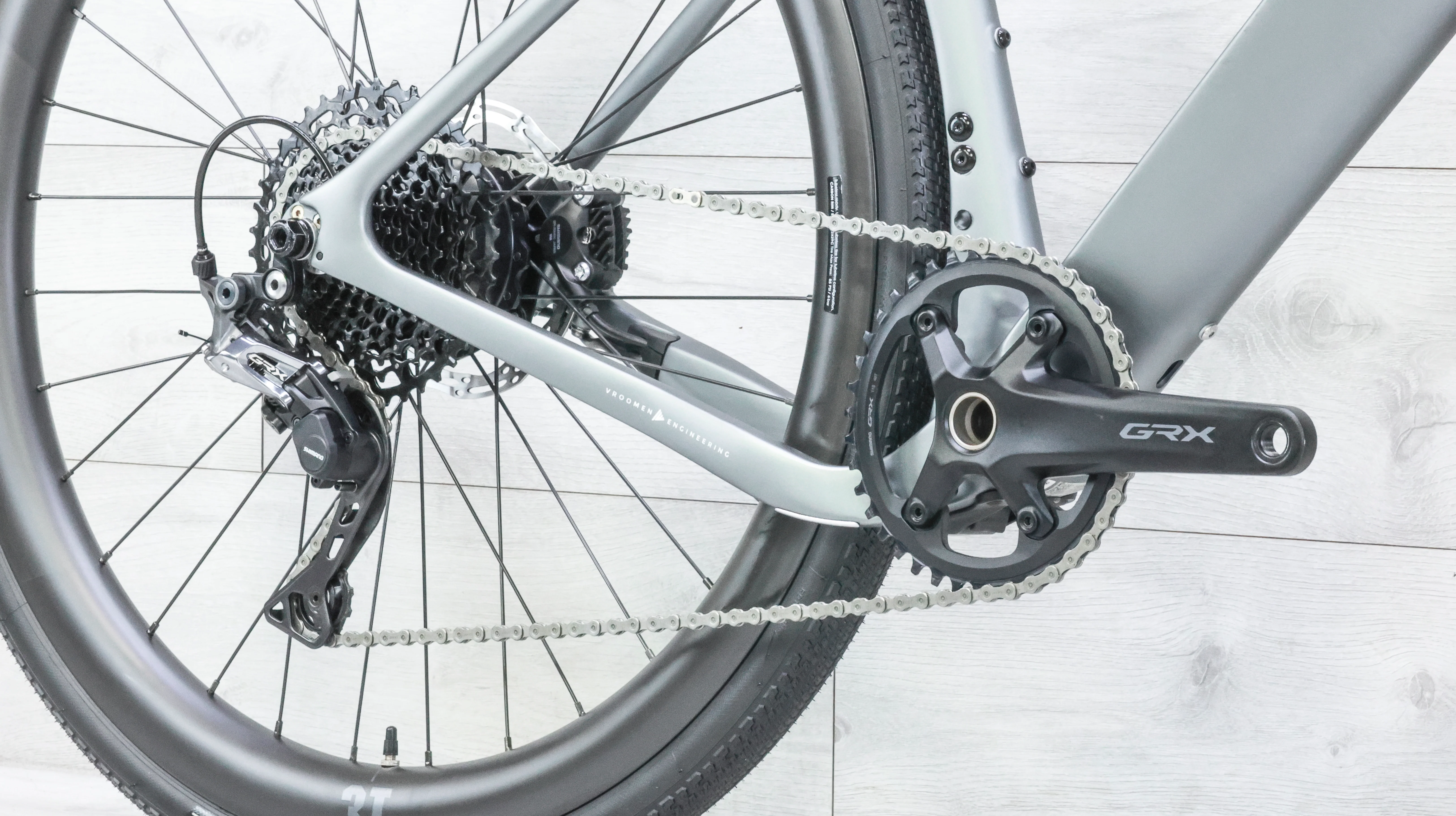 3T Exploro RaceMax Boost GRX Dropbar Gravel E-Bike - 2024, 56cm - Image 6
