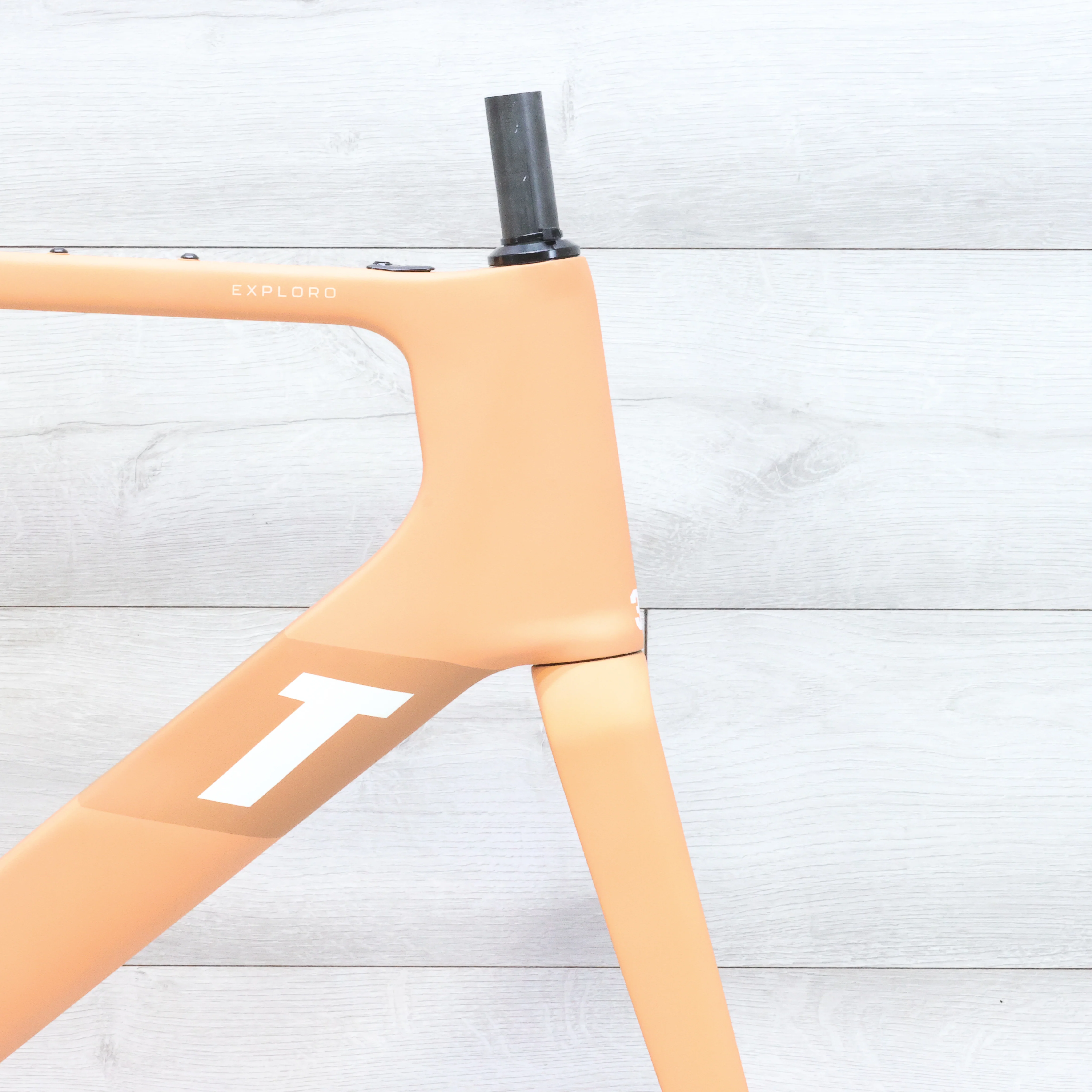 3T Exploro Ultra Gravel Bike Frameset Terracotta - 2023, 58cm - Image 5