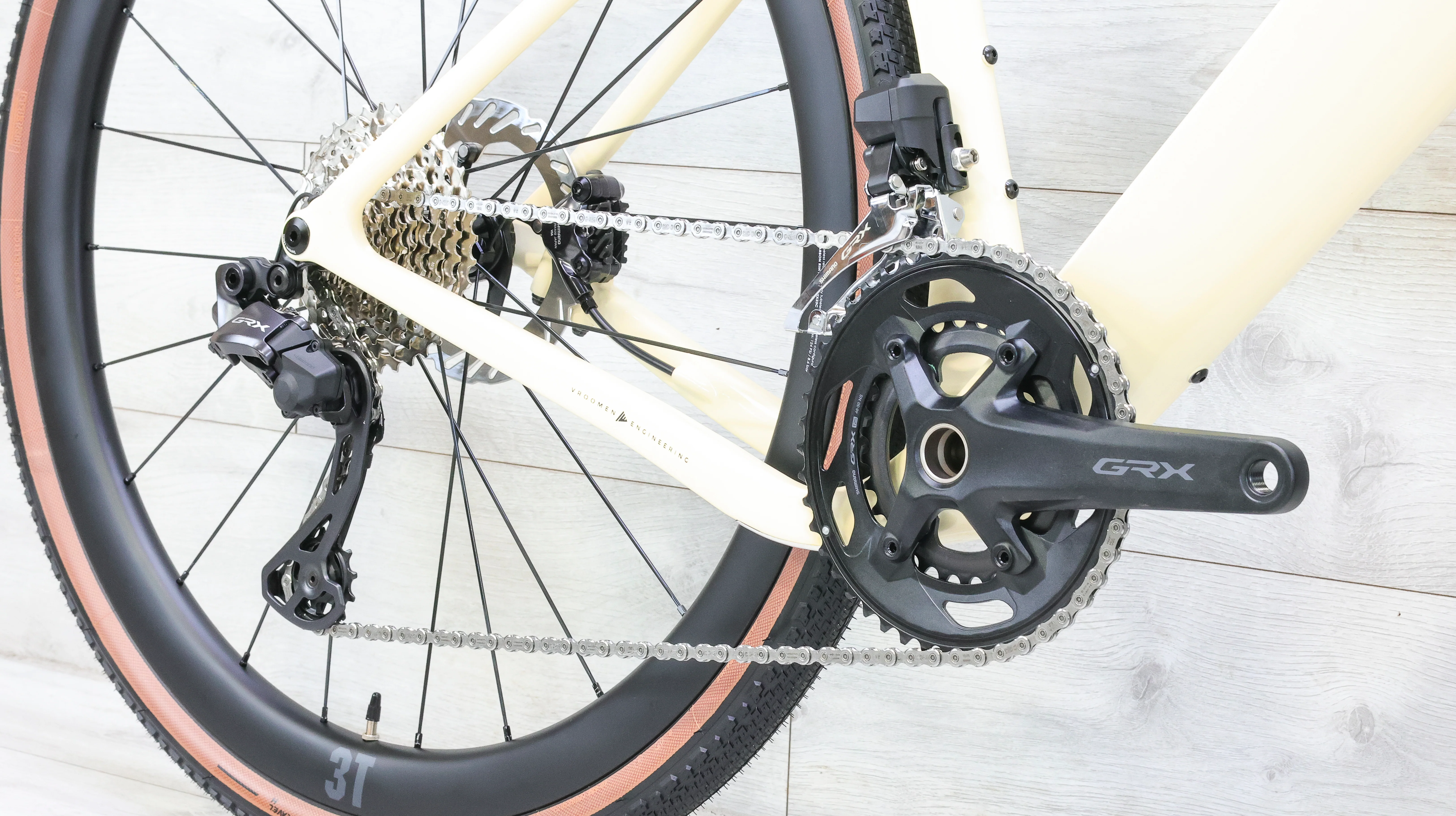 3T Racemax Integrale WPNT GRX Di2 Gravel Bike - 2025, 61cm - Image 6