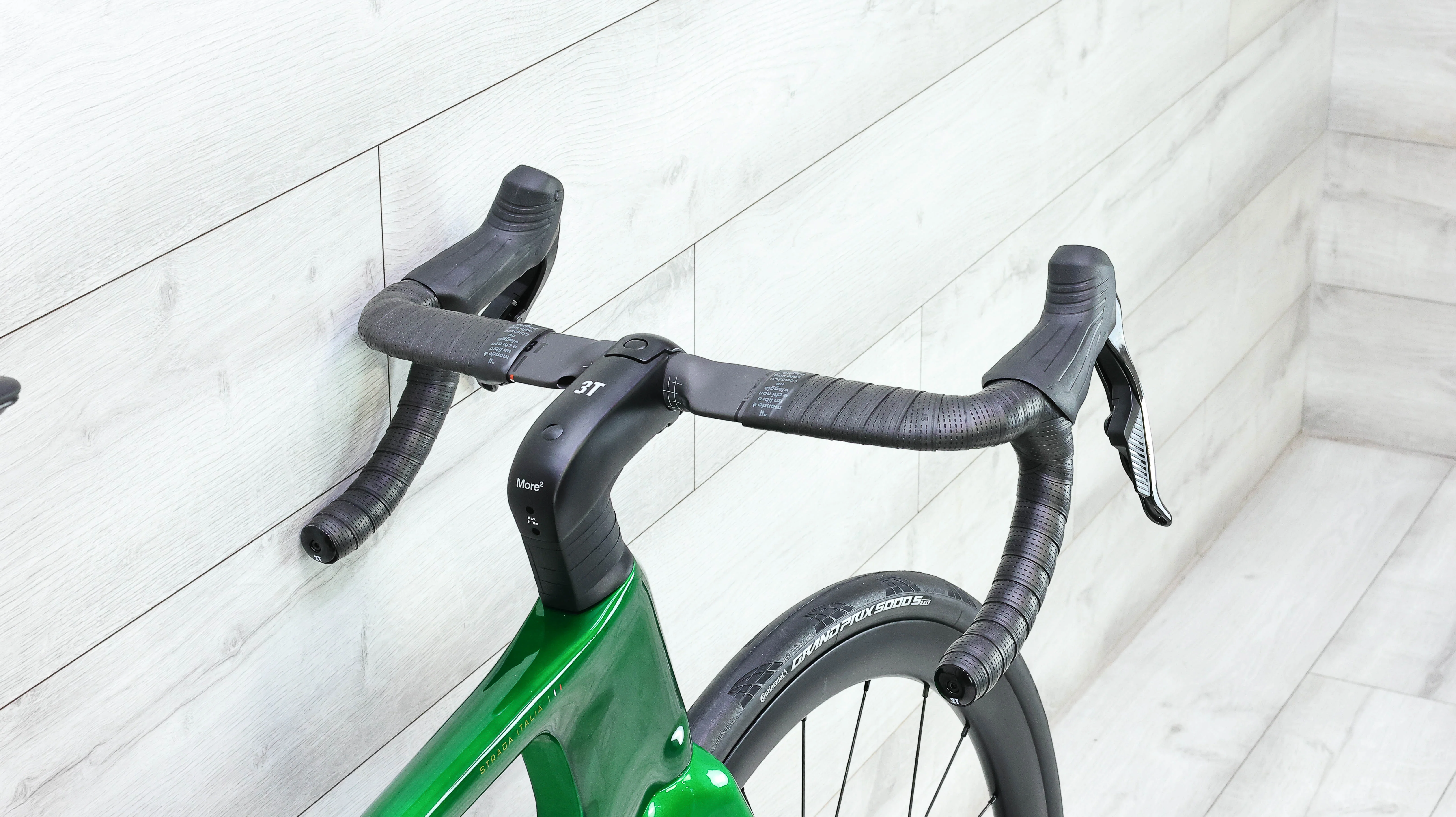 3T Strada Italia Force AXS Verde Road Bike - 2026, Small - Image 8