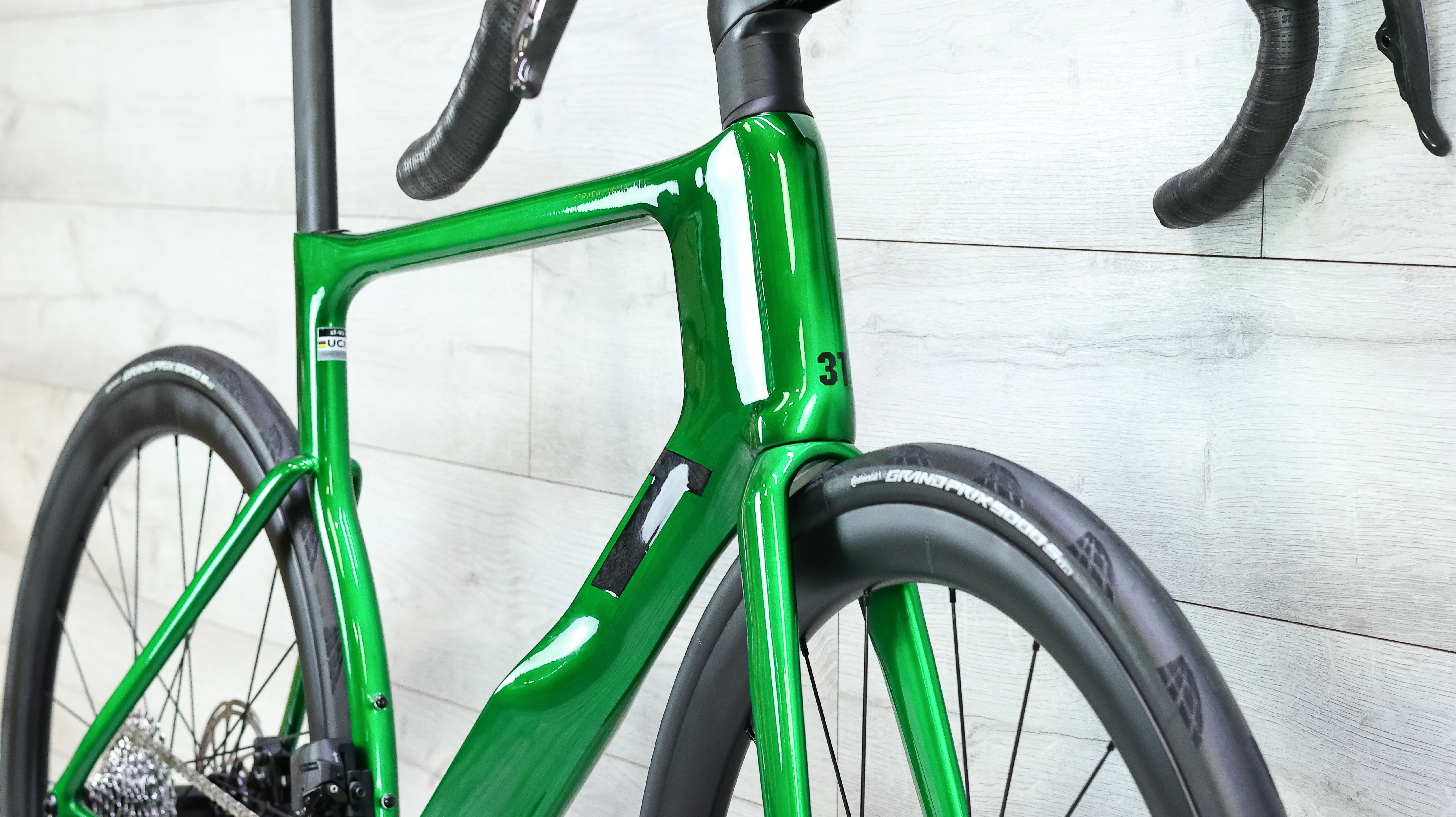 3T Strada Italia Force AXS Verde Road Bike - 2026, Large - Image 15