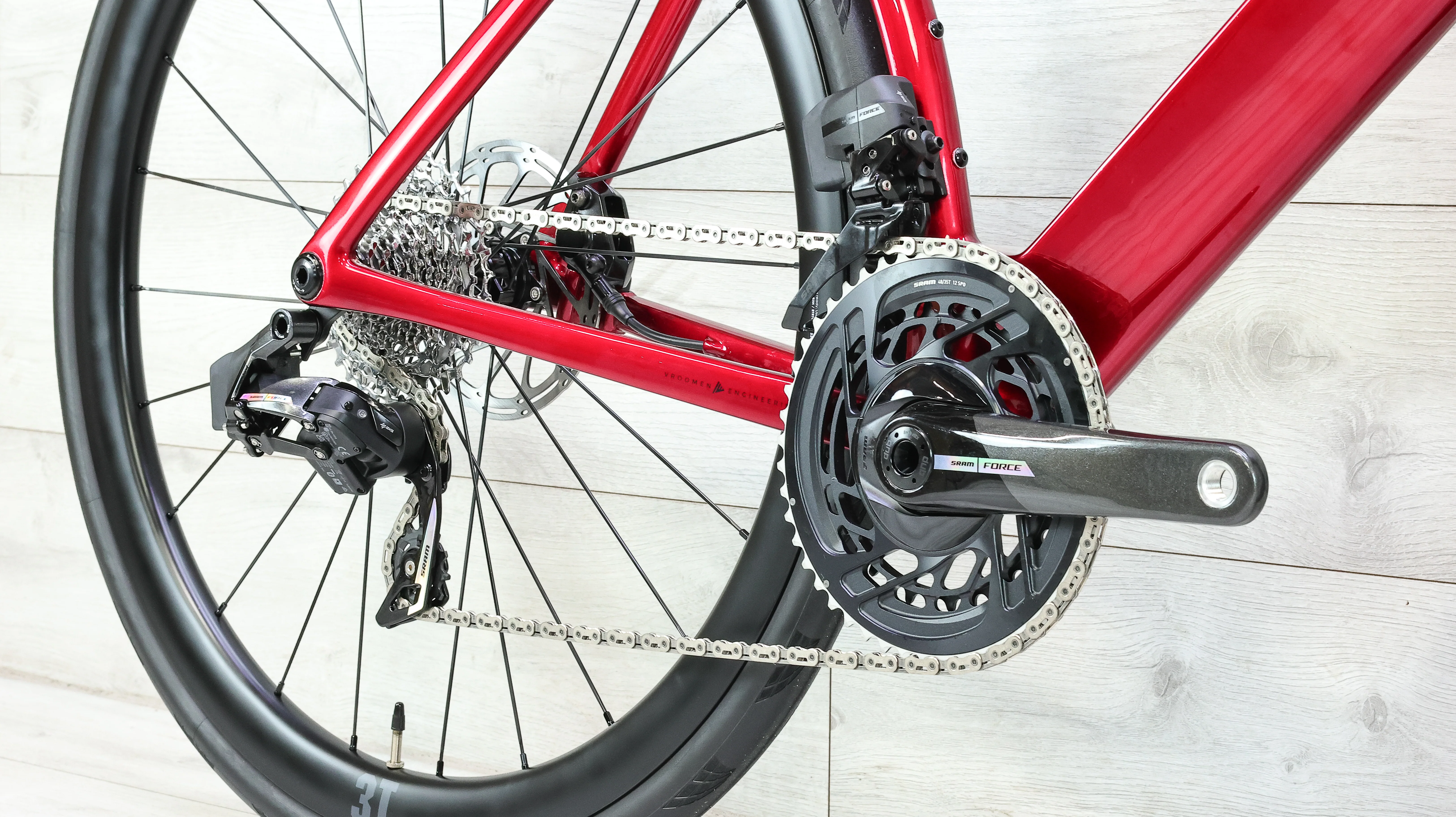 3T Strada Italia SRAM Force AXS Road Bike - 2026, 58cm - Image 6