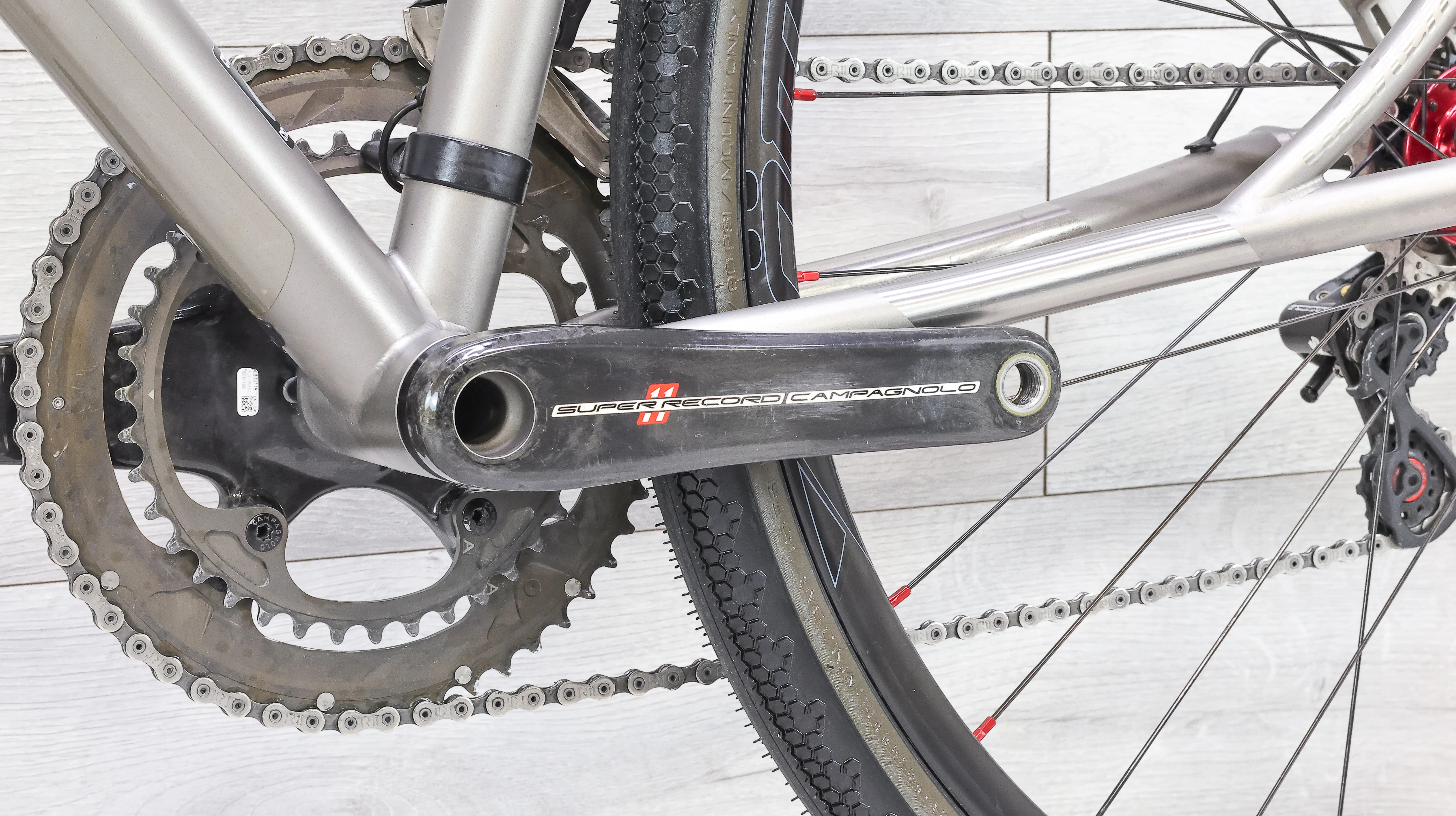 Alchemy Chiron Disc Campagnolo Super Record EPS Titanium Road Bike - 2020, 52cm - Image 7