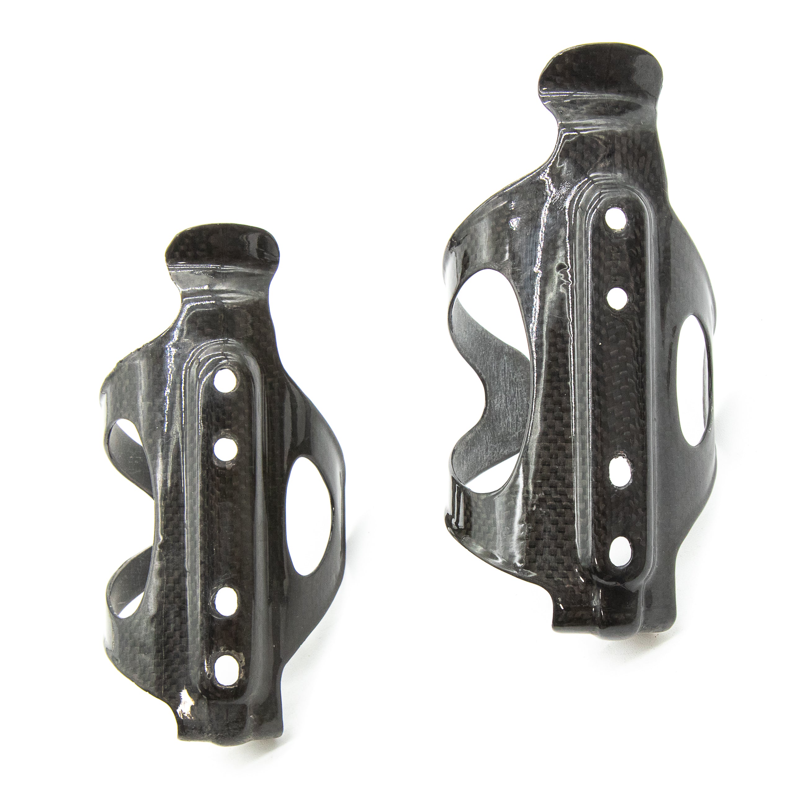 Arundel SideLoader UD Weave Matte Left entry Carbon Bottle Cages Pair 58g - Image 2