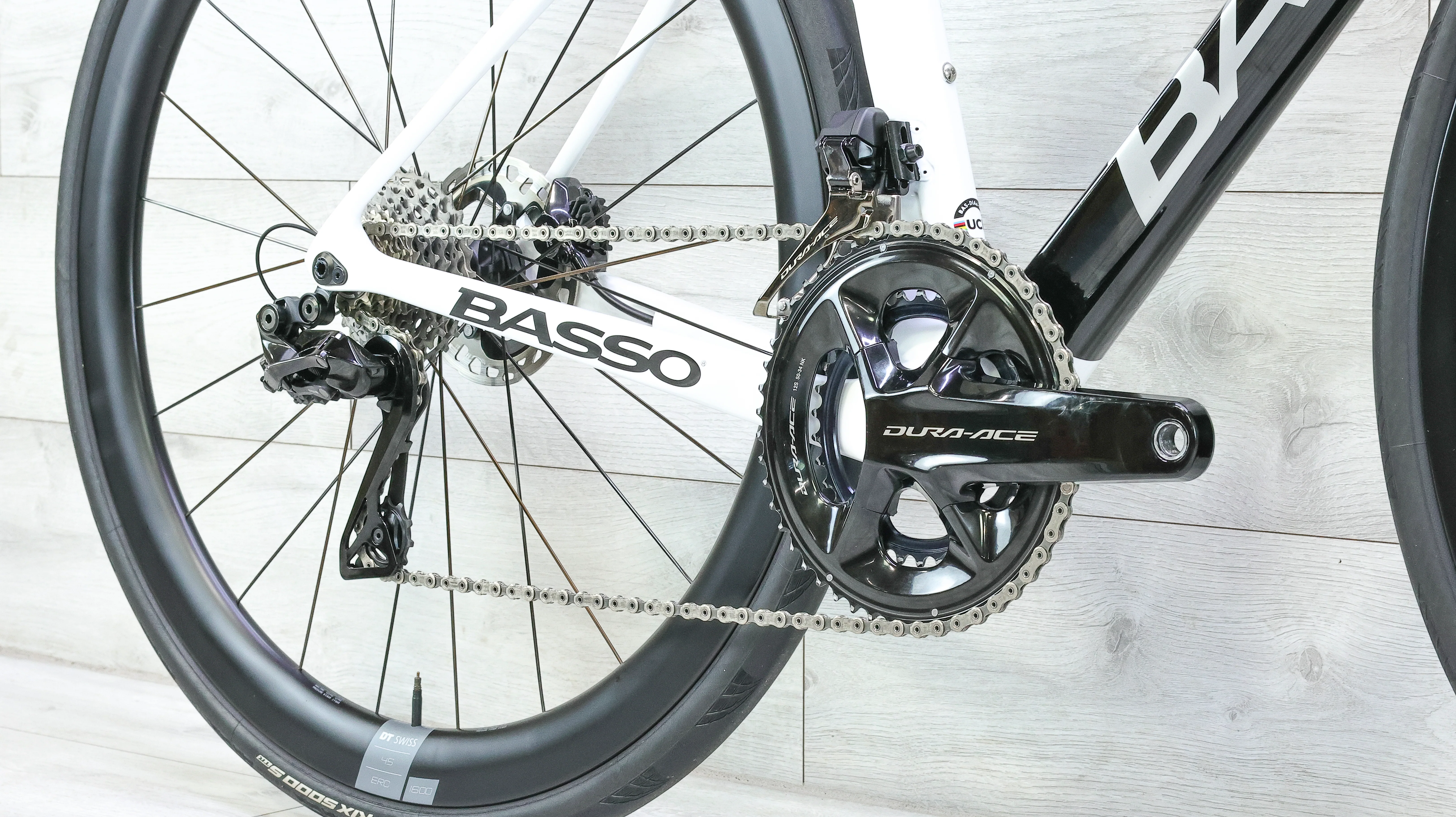 Basso Diamante SV Signature Series Act II Shimano Dura Ace Di2 Disc Road Bike - 2024, 51cm - Image 6