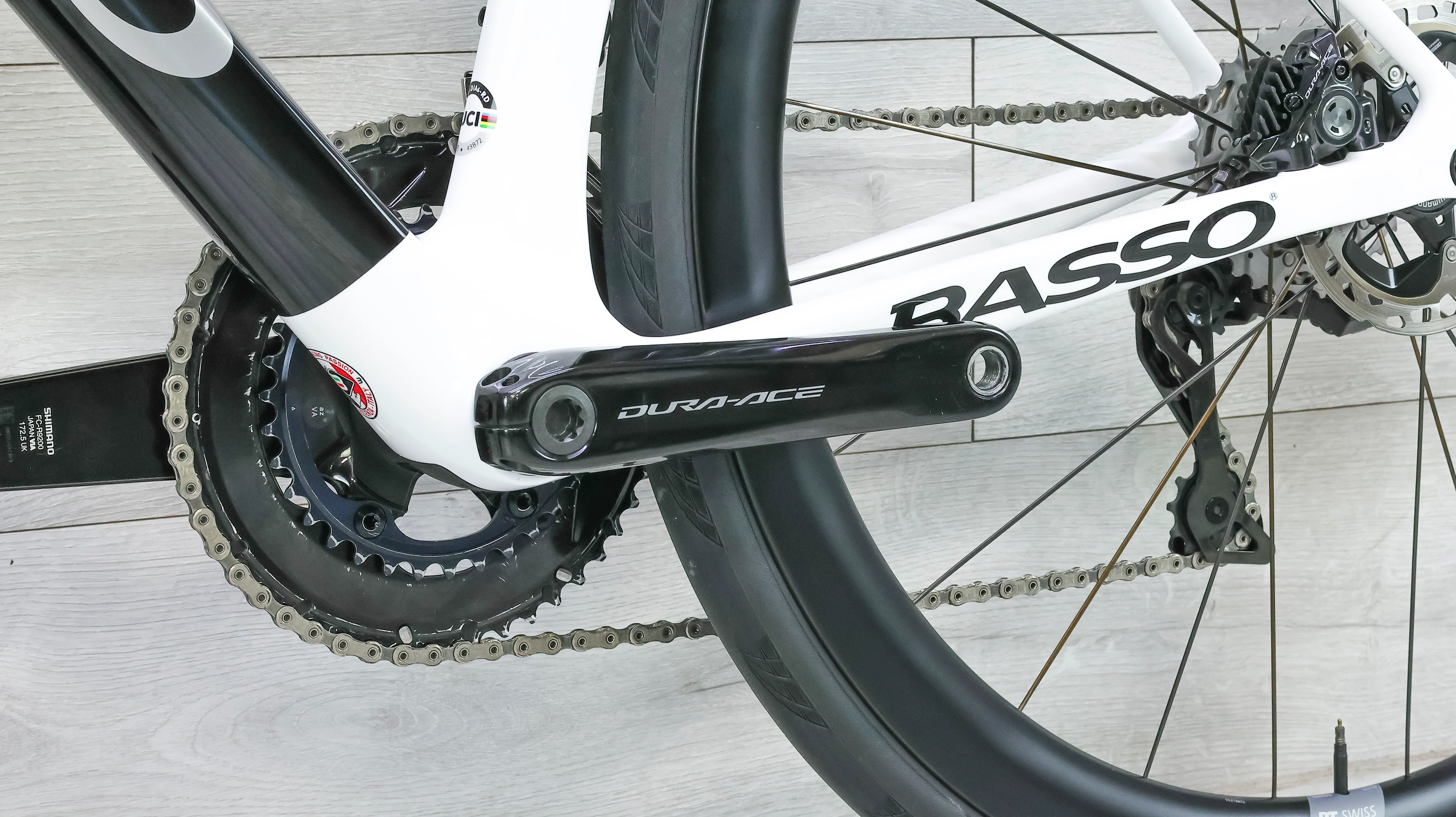 Basso Diamante SV Signature Series Act II Shimano Dura Ace Di2 Disc Road Bike - 2024, 51cm - Image 7