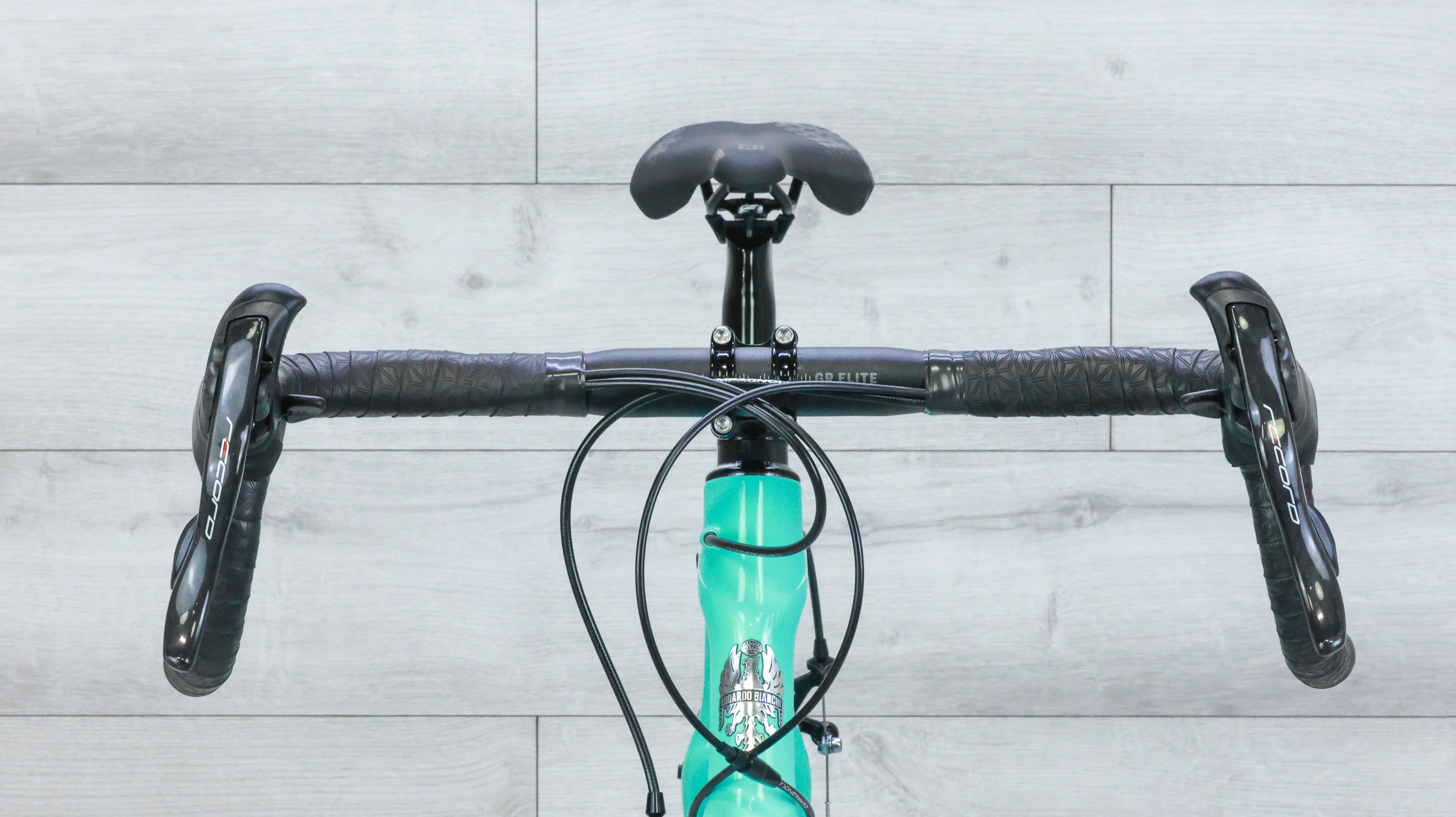 Bianchi Infinito CV Campagnolo Record Road Bike - 2017, 59cm - Image 12