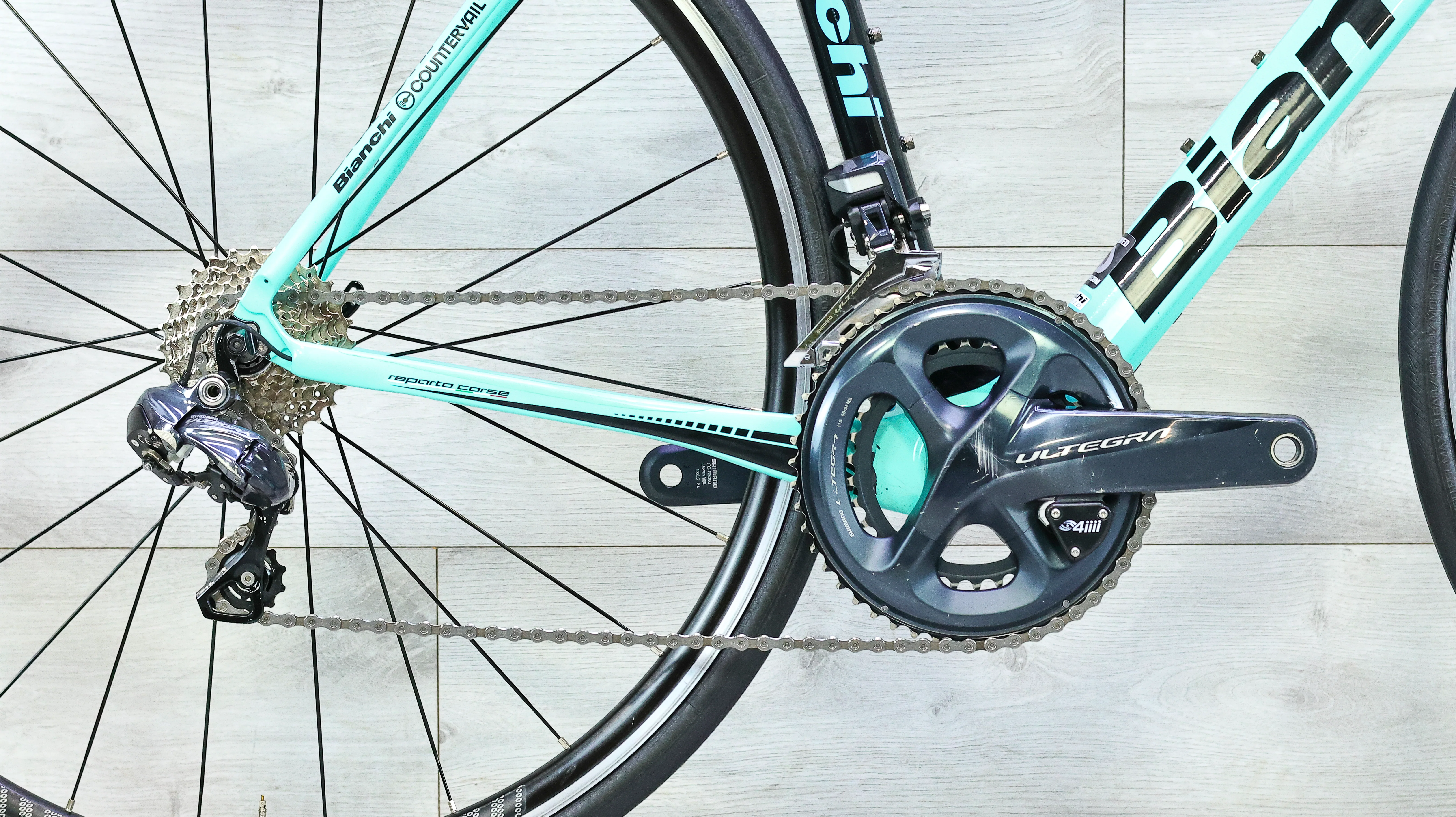 Bianchi Infinito CV Ultegra Di2 Road Bike - 2018, 55cm - Image 5