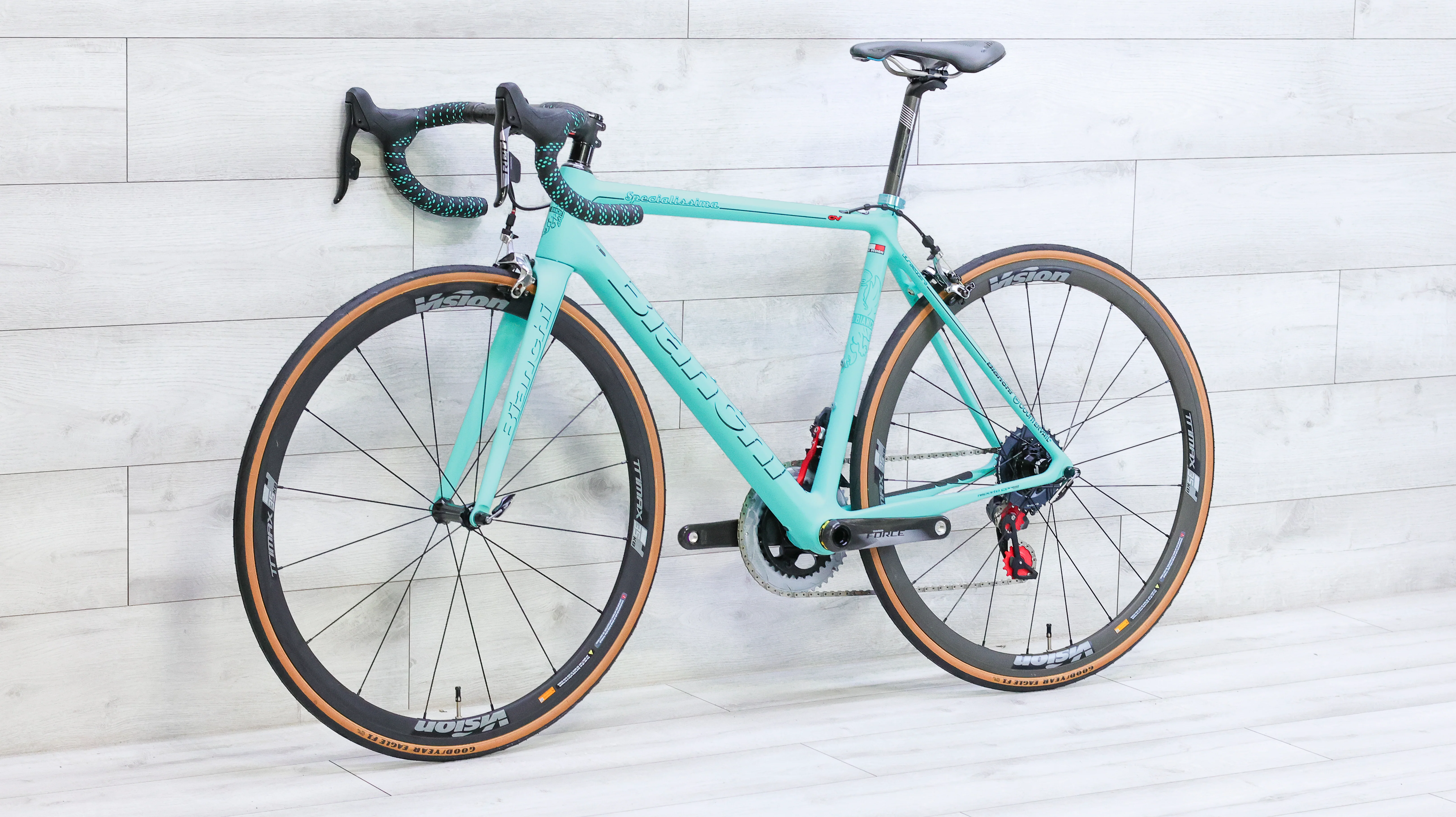 Bianchi Specialissima CV Force AXS Road Bike - 2019, 53cm - Image 4