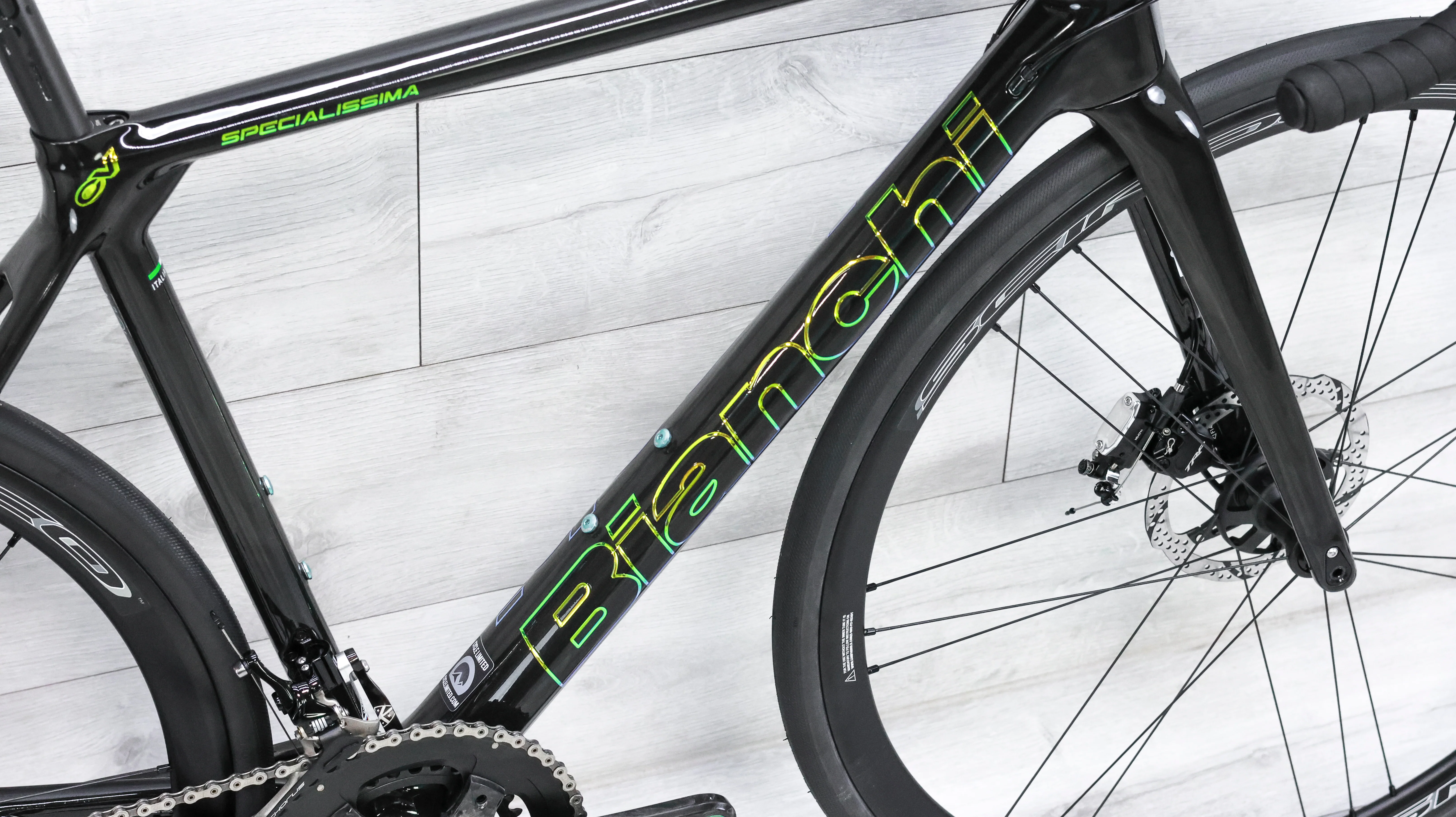 Bianchi Specialissima Disc Campagnolo Chorus Road Bike - 2022, 55cm - Image 17