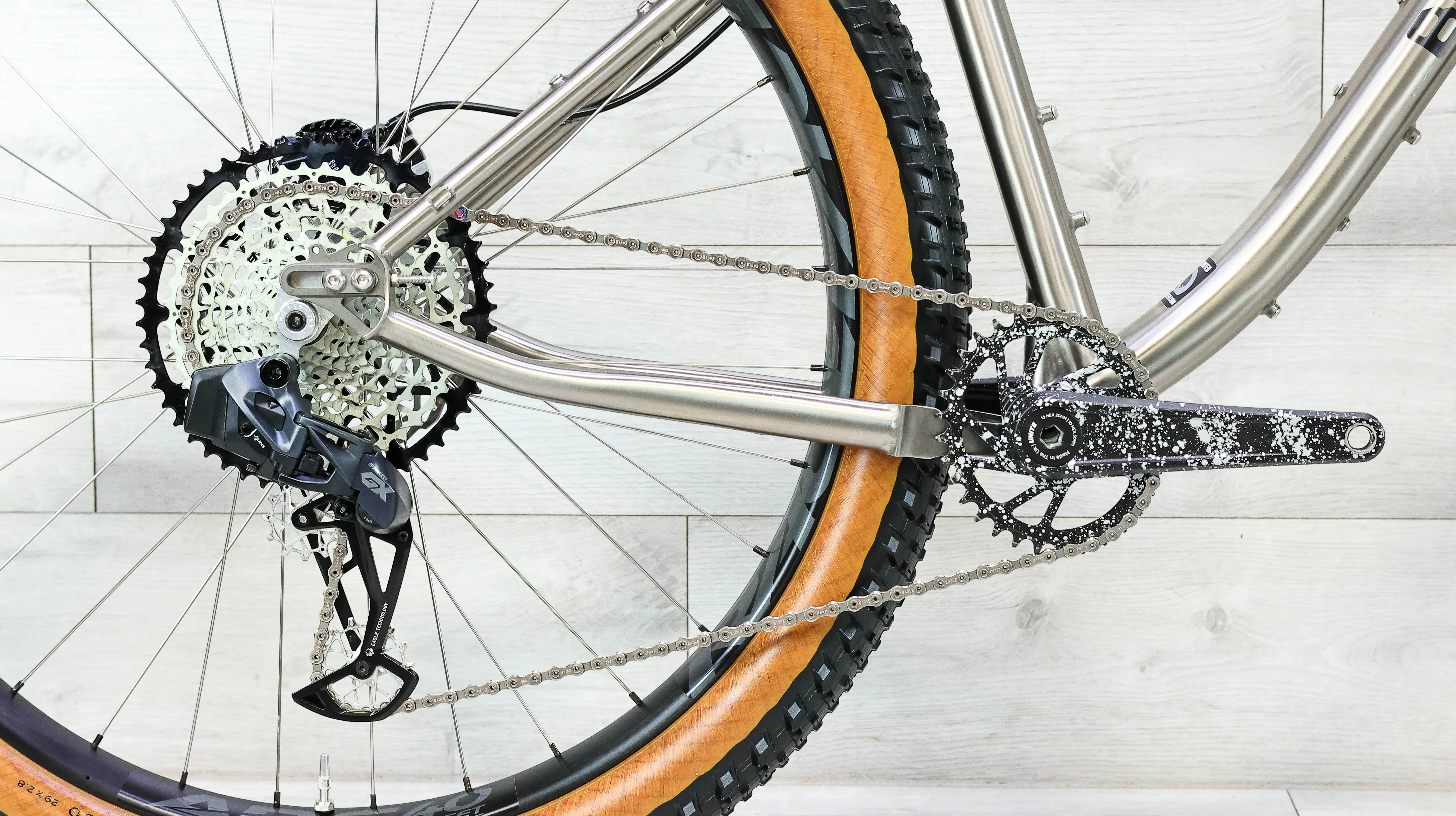 Binary Maniak GX AXS Titanium Mountain Bike - 2022, Large - Image 5