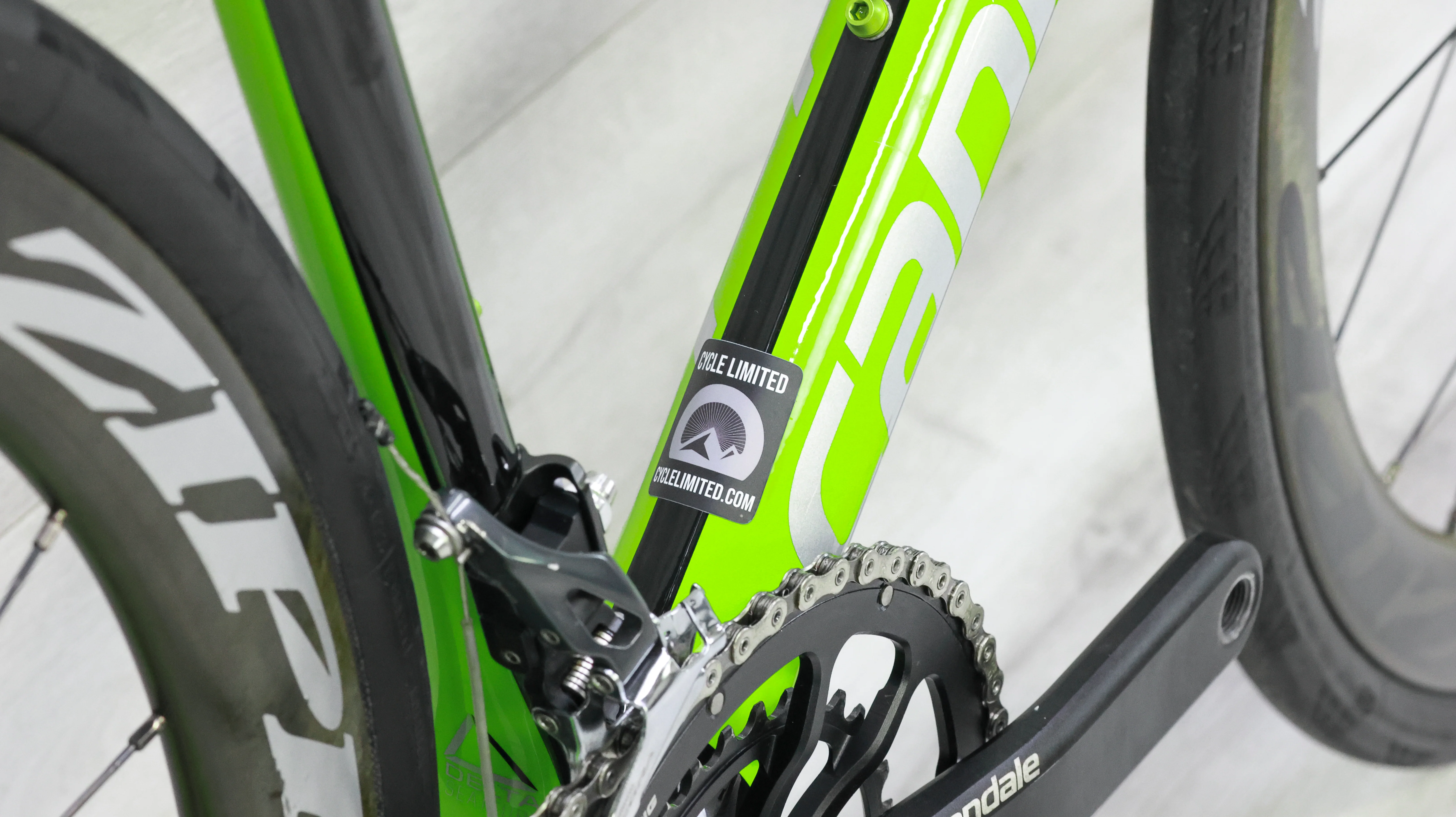 Cannondale SuperSix Evo Hi-Mod Disc Team Road Bike - 2017, 56cm - Image 3