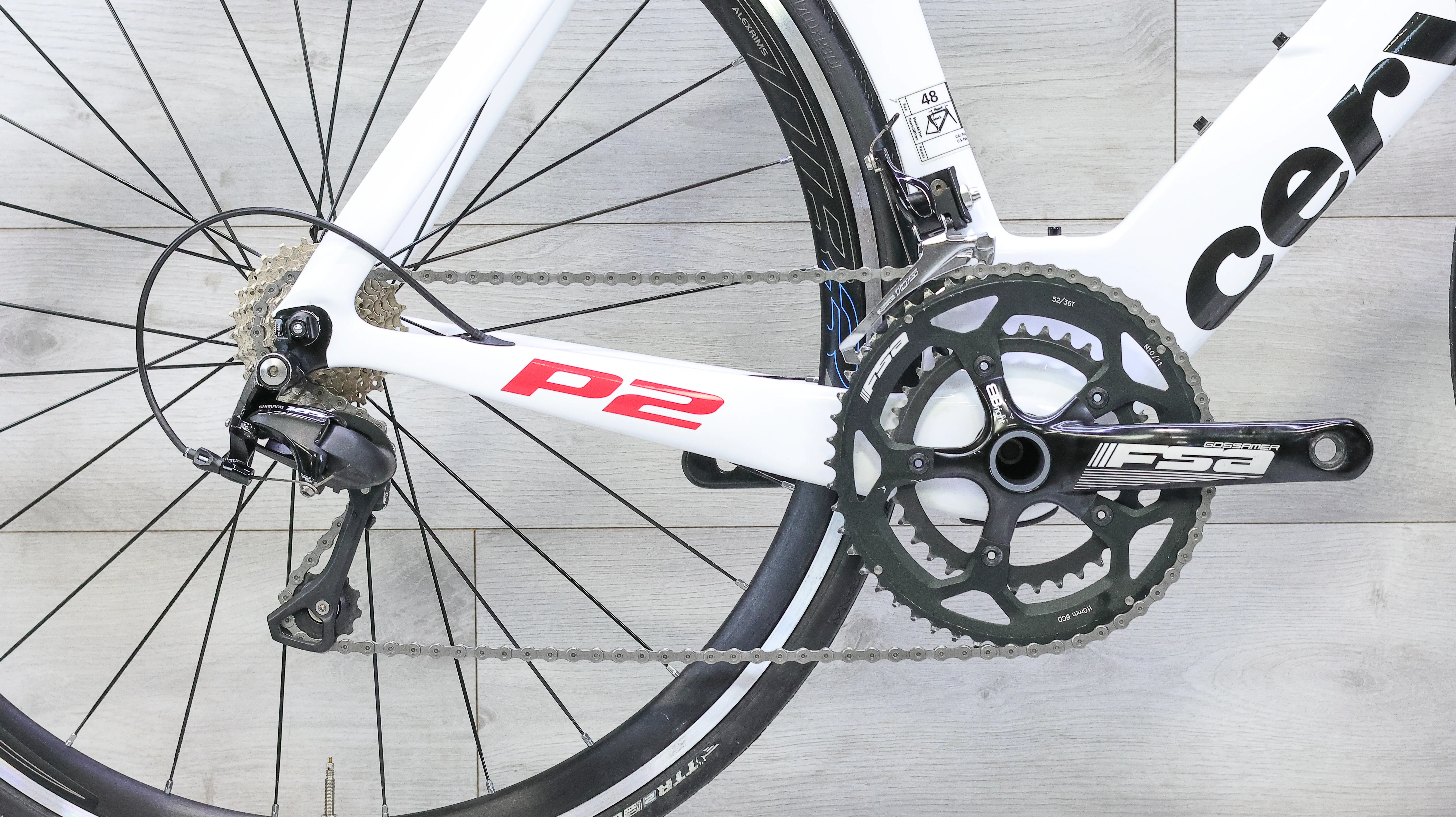 Cervelo P2 105 Triathlon Bike - 2015, 48cm - Image 5