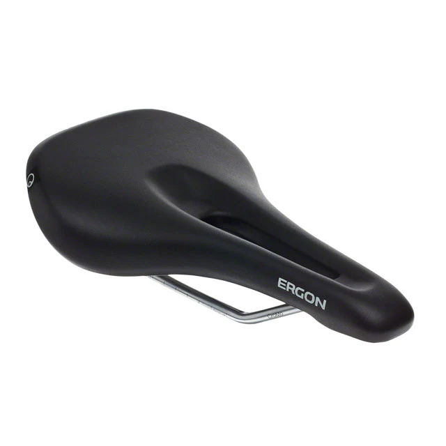 Ergon SM Saddle - Chromoly, Black, Women's