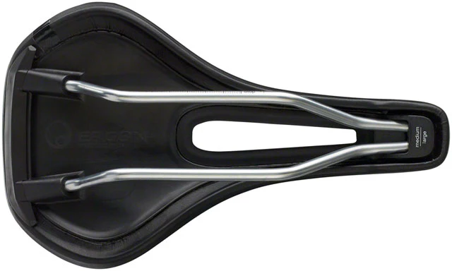 Ergon SM Saddle - Chromoly, Black, Women's - Image 5