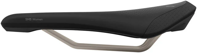 Ergon SMS Sport Gel Saddle - TiNox SL, Black, Men's - Image 3