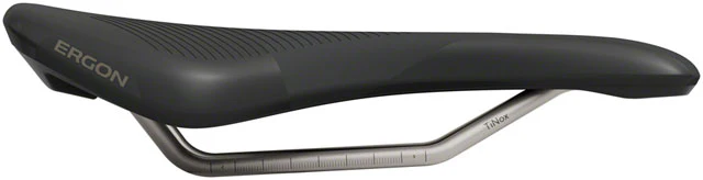 Ergon SR Allroad Pro Saddle - TiNox SL, Black, Men's - Image 2