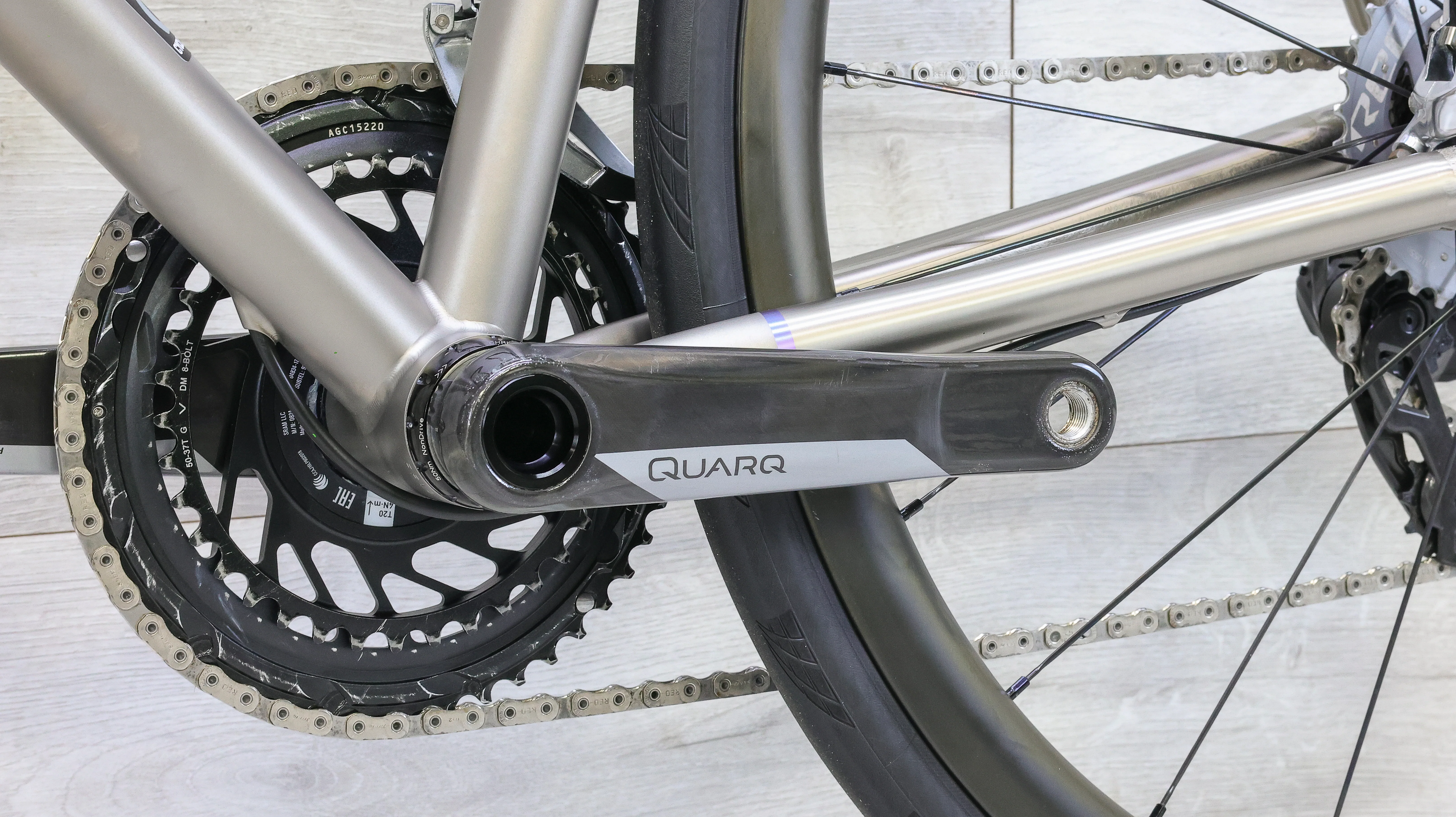 Firefly Titanium Road Red AXS Road Bike - 2020, Large - Image 7