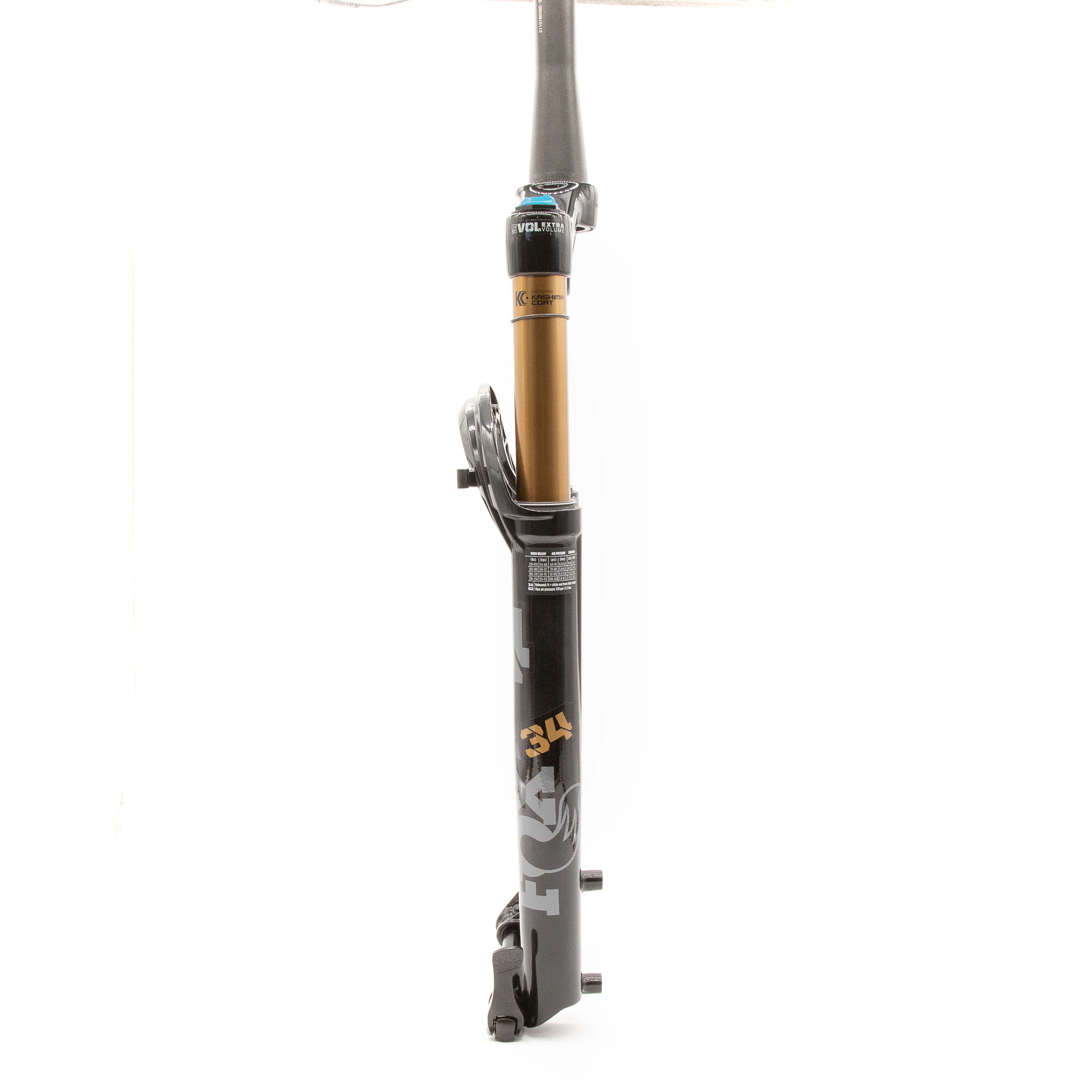 Fox Float 34 Factory Kashima 29" 130mm Grip2 Damper 44mm Rake Boost Fork - Image 3