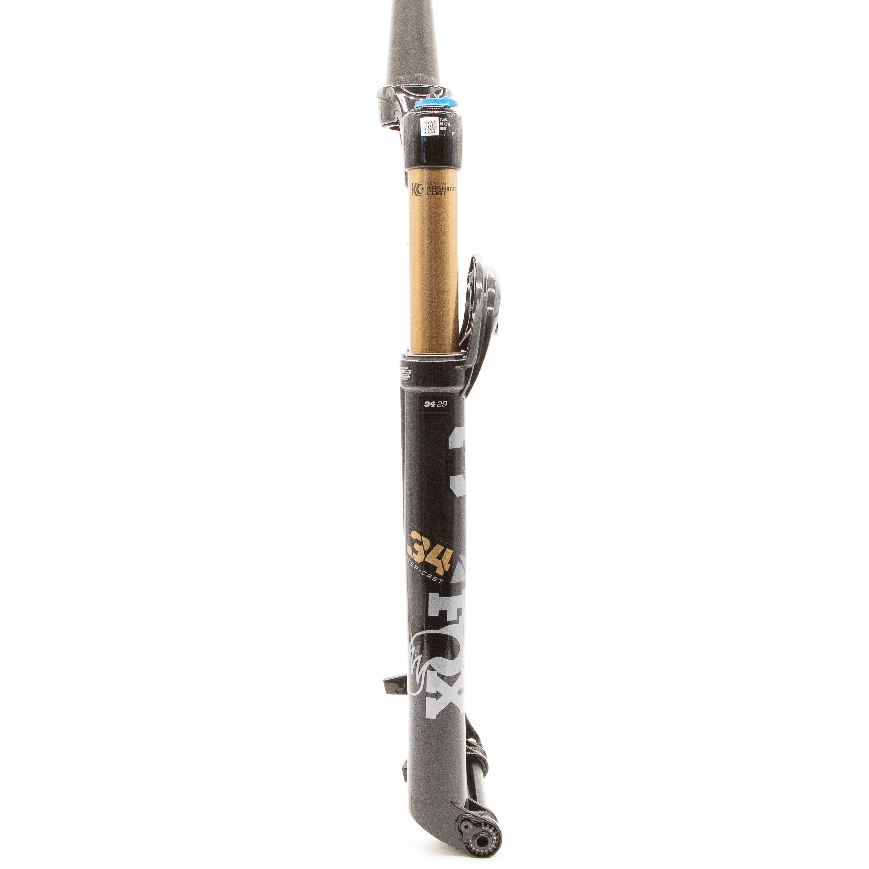 Fox Float 34 Factory Step-Cast Kashima 29" 120mm FIT4 Damper 44mm Rake Boost Fork - Image 3