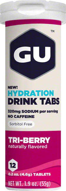 GU Hydration Drink Tabs - Box of 8 Tubes - Image 5