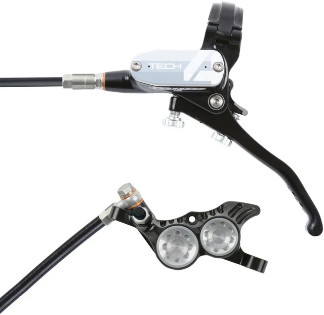 Hope Tech 4 V4 Disc Brake and Lever Set - Hydraulic, Post Mount - Image 7