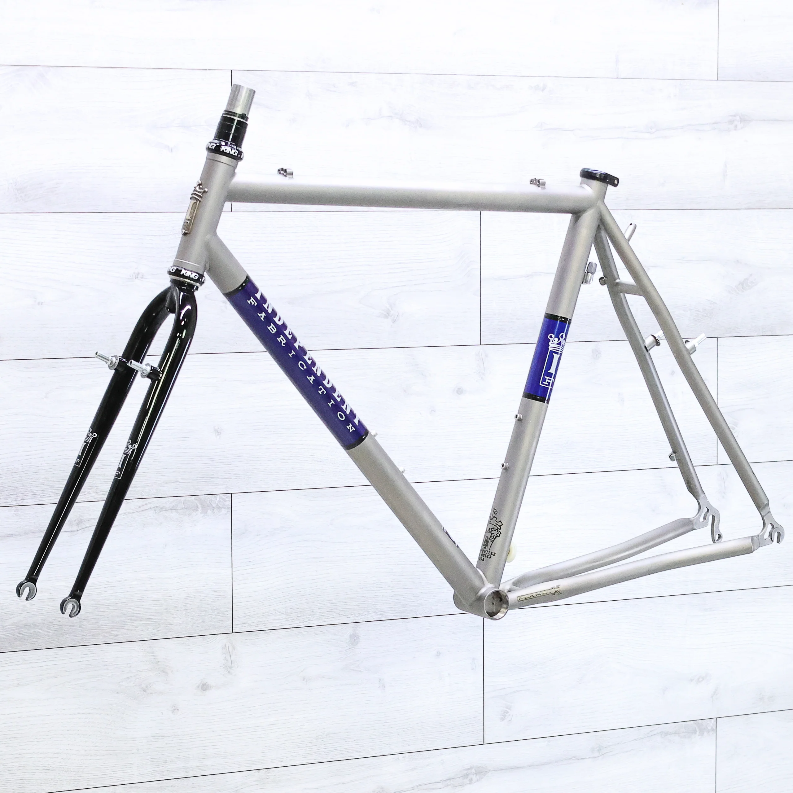 Independent Fabrication Planet X Titanium Cyclocross Bike Frameset - 1995, 55cm - Image 4