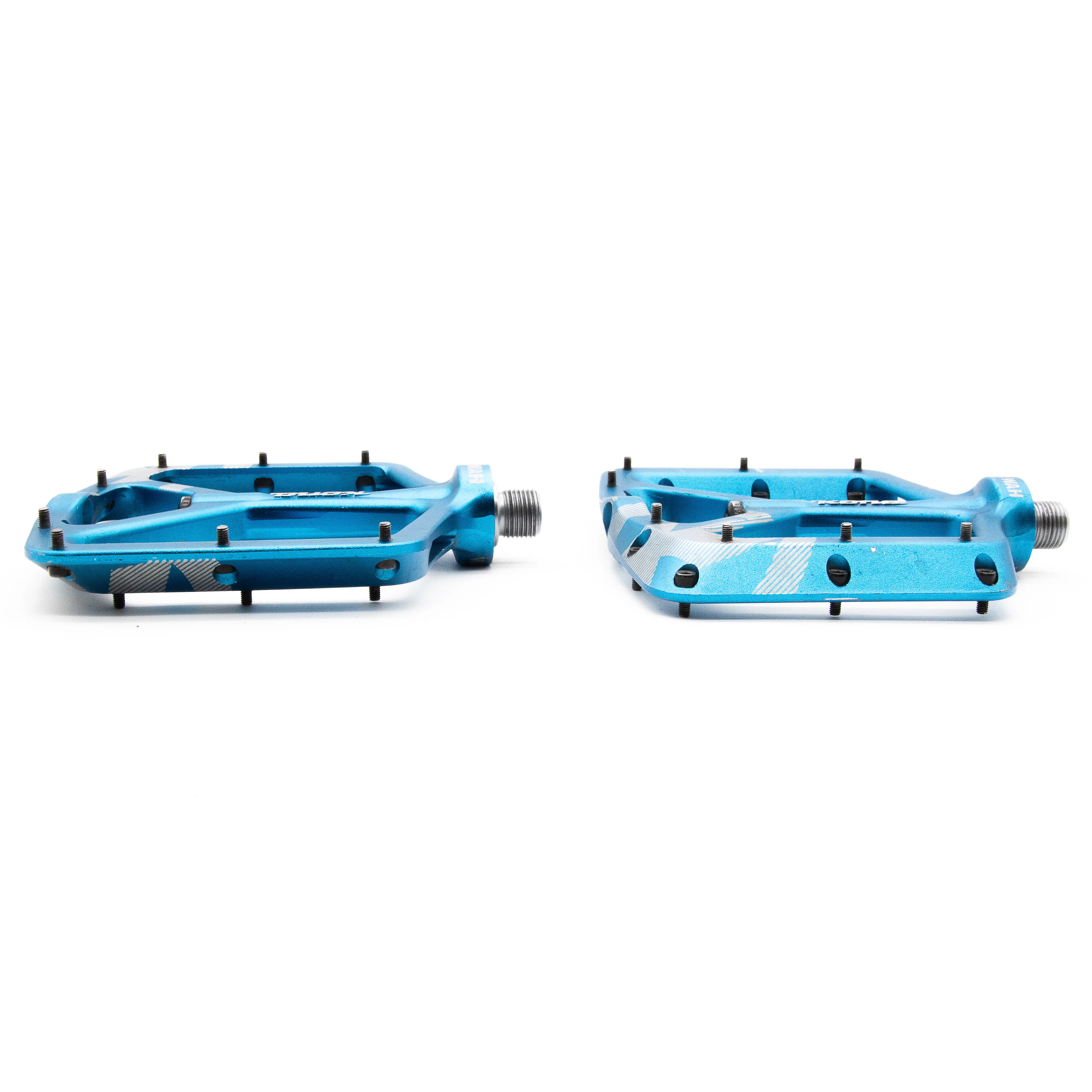 Kona Wah Wah 2 Aluminum Pedals Anodized Blue 435g - Image 3