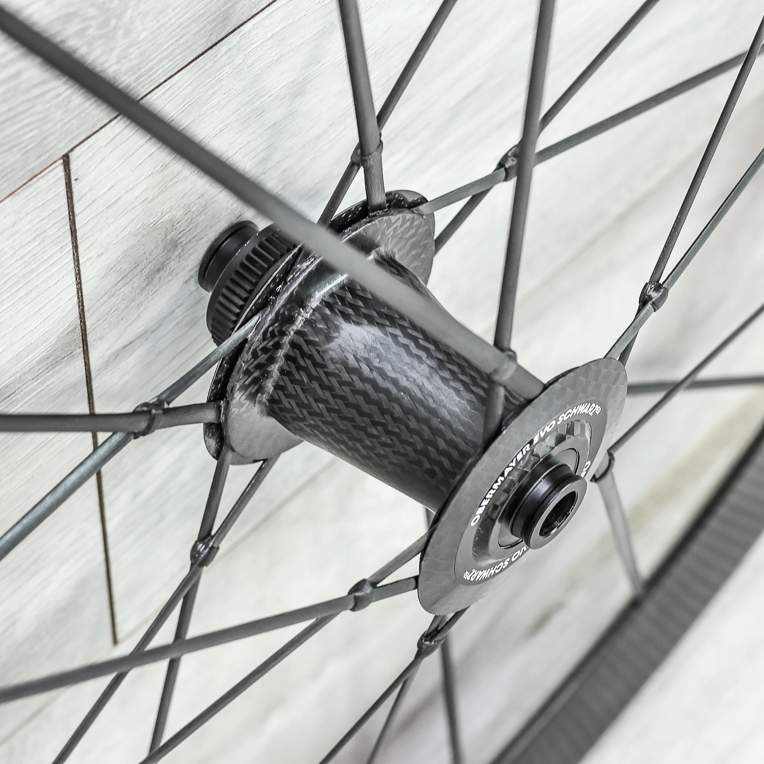 Lightweight Mielenstein Obermeyer EVO Carbon Disc Wheelset - 700c, Tubeless, Center Lock, Campagnolo 12-Speed - Image 5