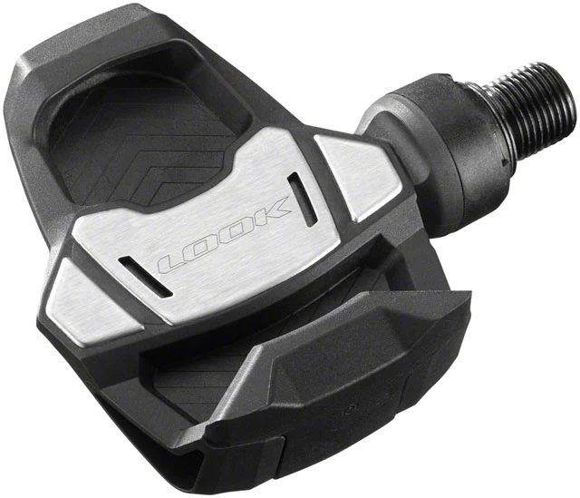 LOOK KEO Blade Carbon Pedals - Single Sided Clipless, Chromoly, 9/16", Black, 53mm QF, 8Nm - Image 4