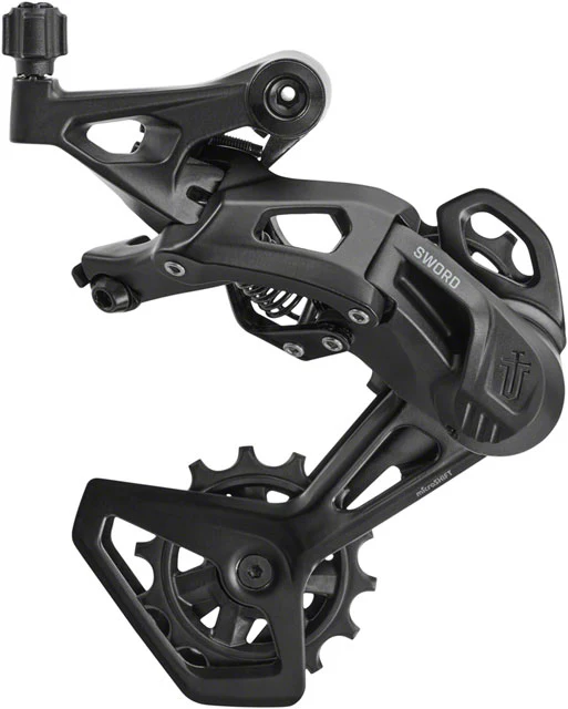 microSHIFT Sword Black 1x9-Speed Groupset - Includes Brake/Shifters, Rear Derailleur Medium Cage, Cassette - Image 4