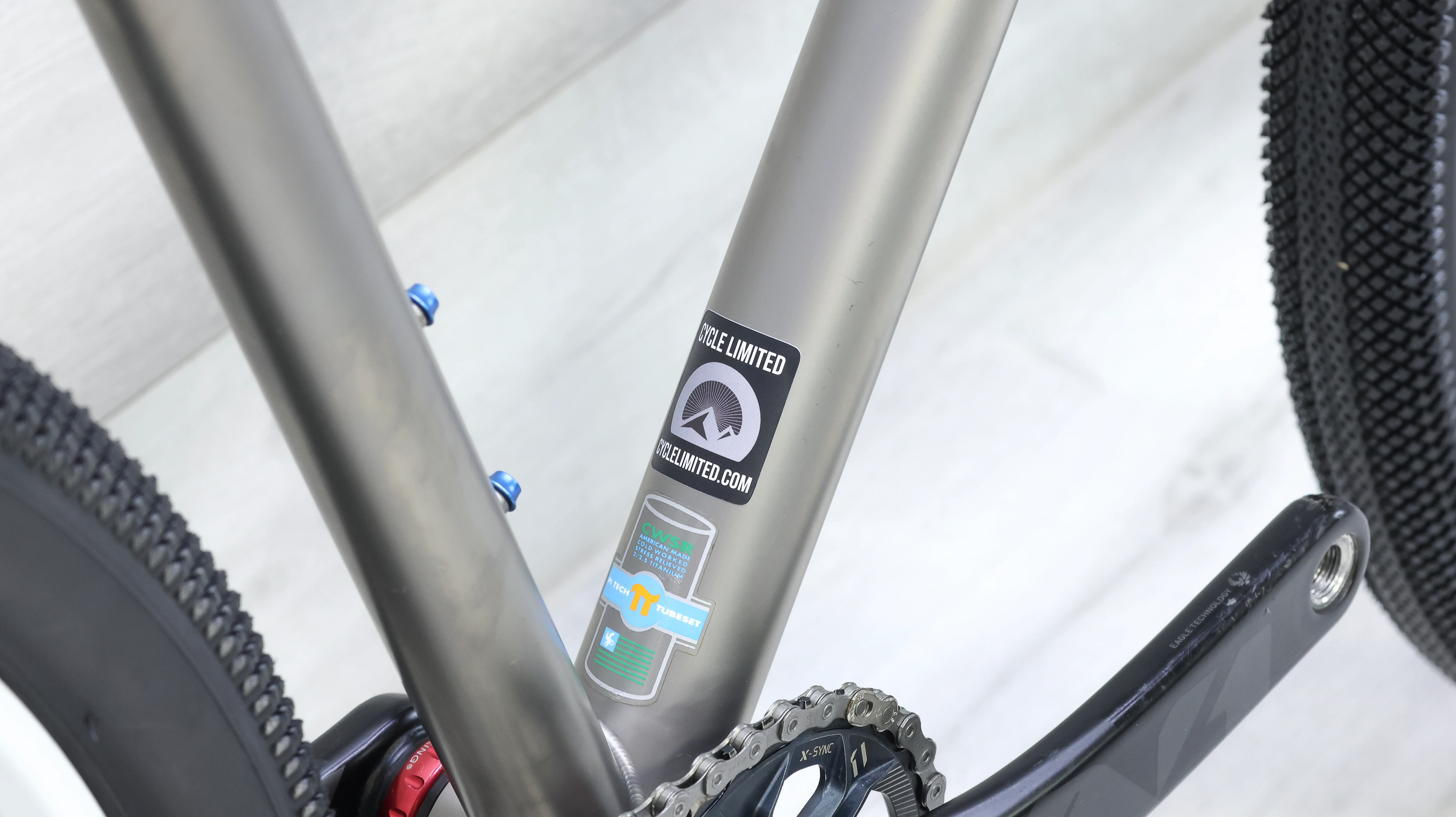 Moots Mooto X YBB 25th Anniversary Edition Titanium Mountain Bike - 2006, Large (20") - Image 3